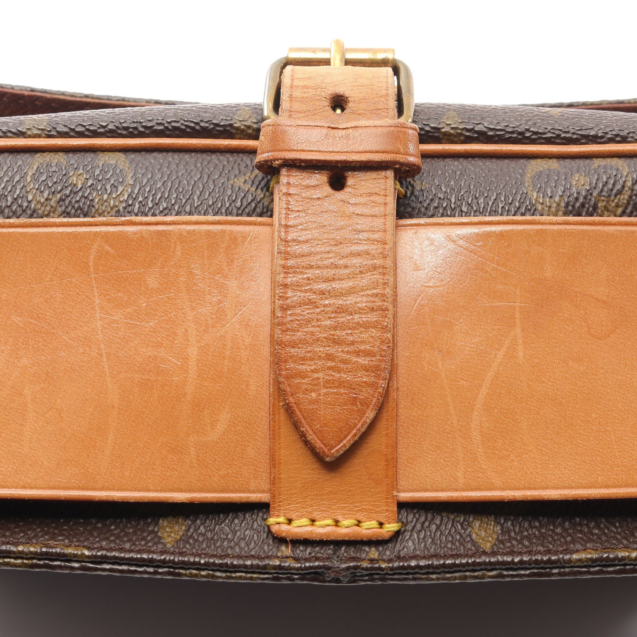 Louis Vuitton Louis Vuitton Cartesier Gm Monogram Shoulder Bag Leather Brown Size ONE SIZE - 7 Thumbnail