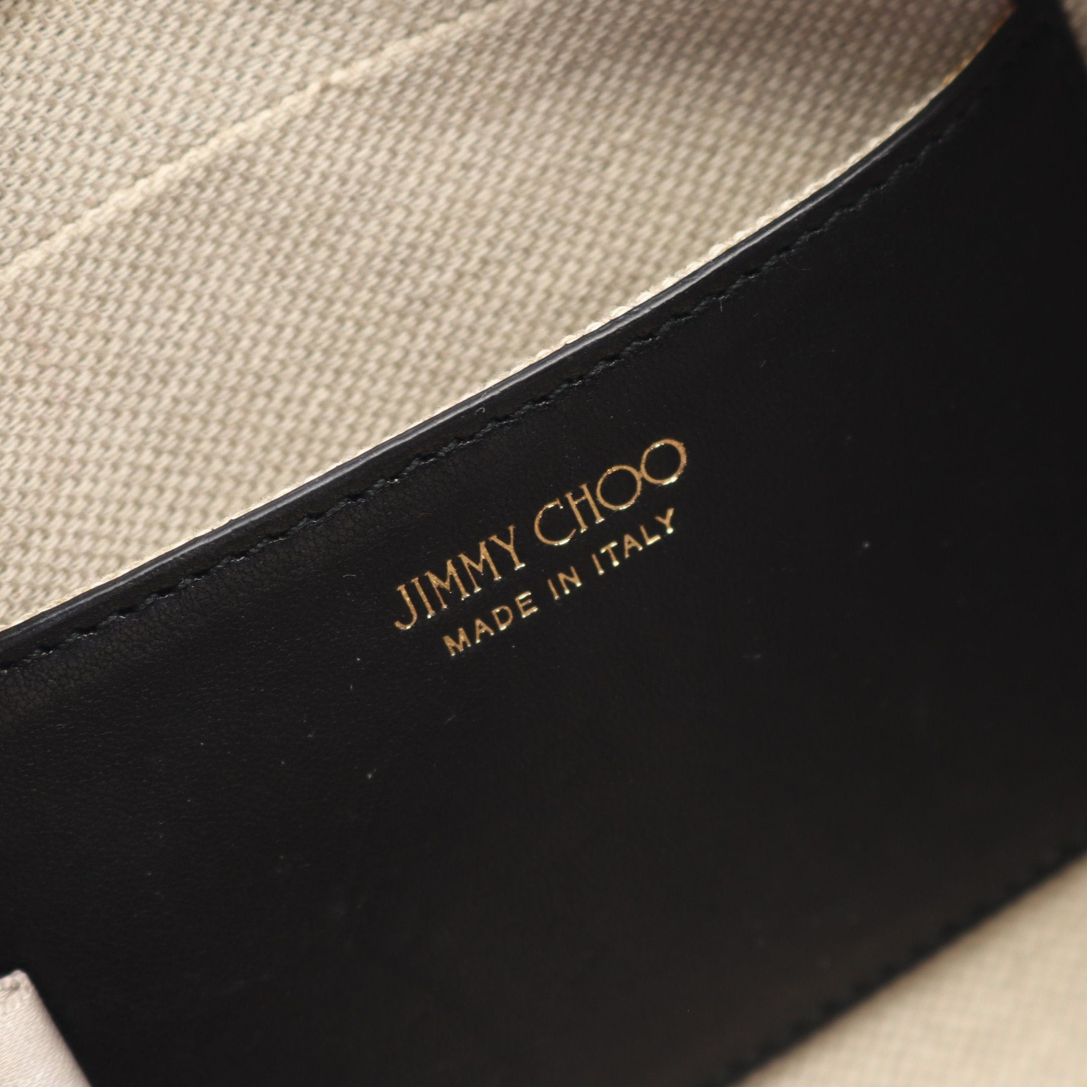 Jimmy Choo Jimmy Choo Shoulder Bag Leather Black Star Studs Size ONE SIZE - 4 Thumbnail