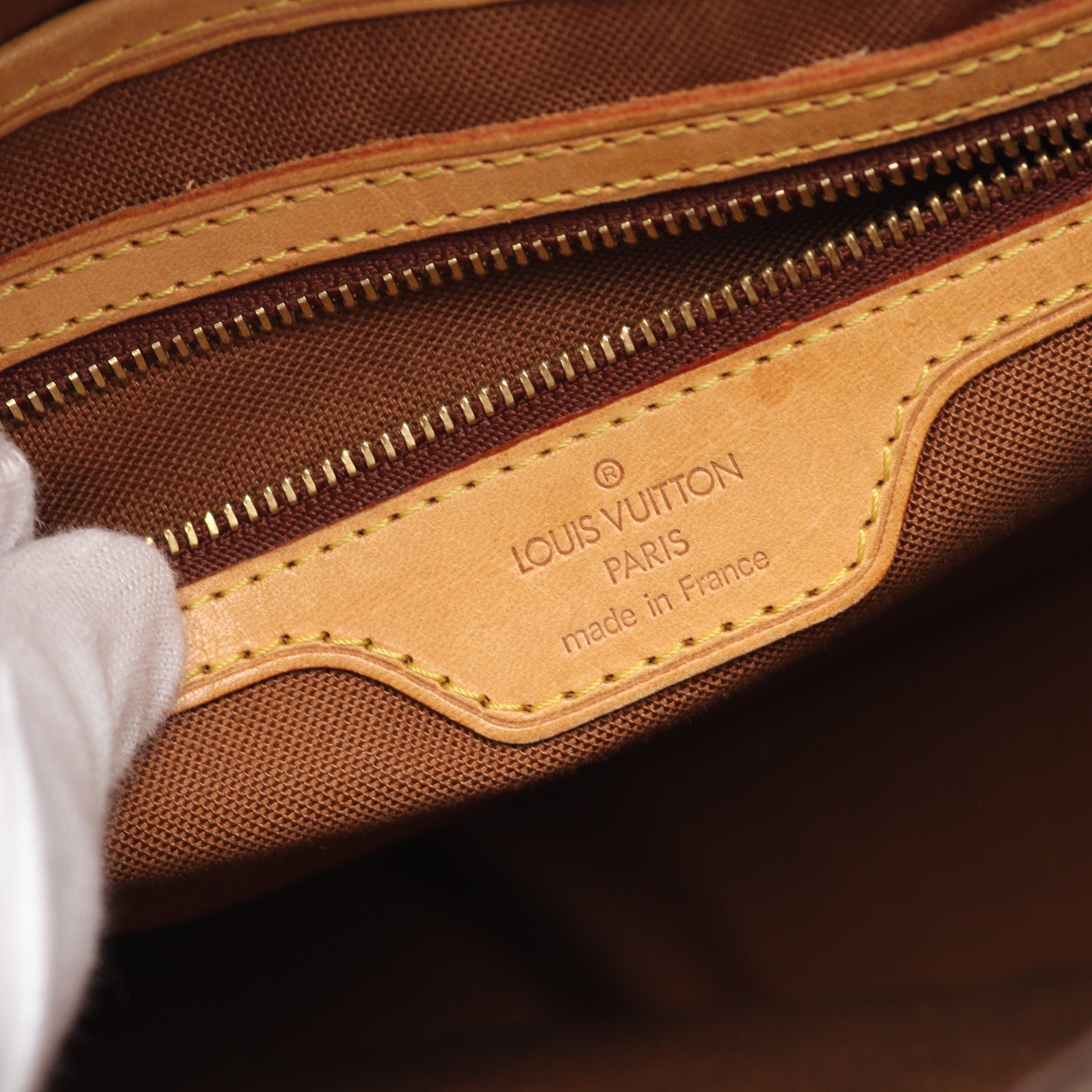 Louis Vuitton Louis Vuitton Vivian Gm Monogram Shoulder Bag Tote Leather Brown Size ONE SIZE - 4 Thumbnail