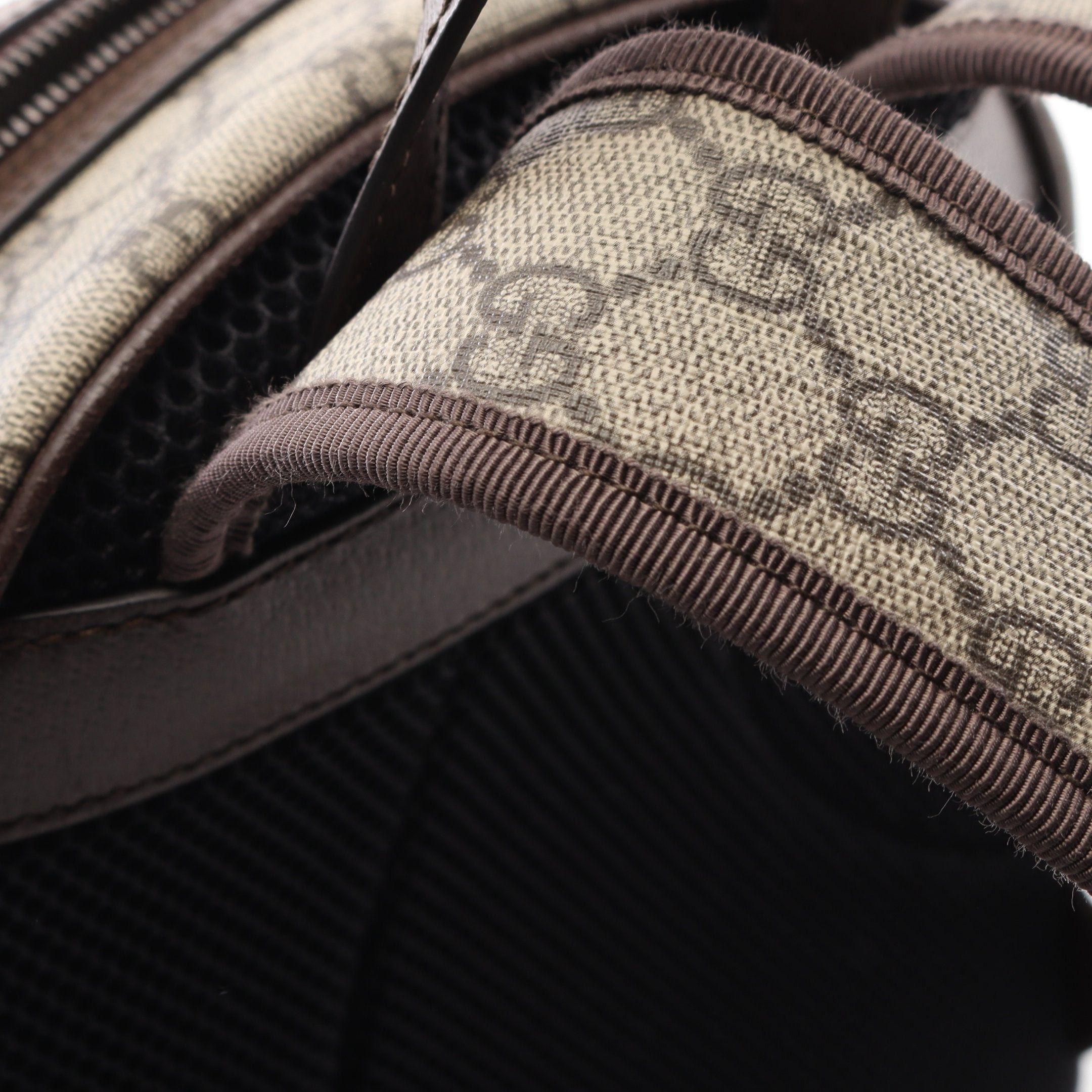 Gucci Gucci Ophidia Gg Supreme Backpack Rucksack Leather Beige Multicolor Size ONE SIZE - 6 Thumbnail