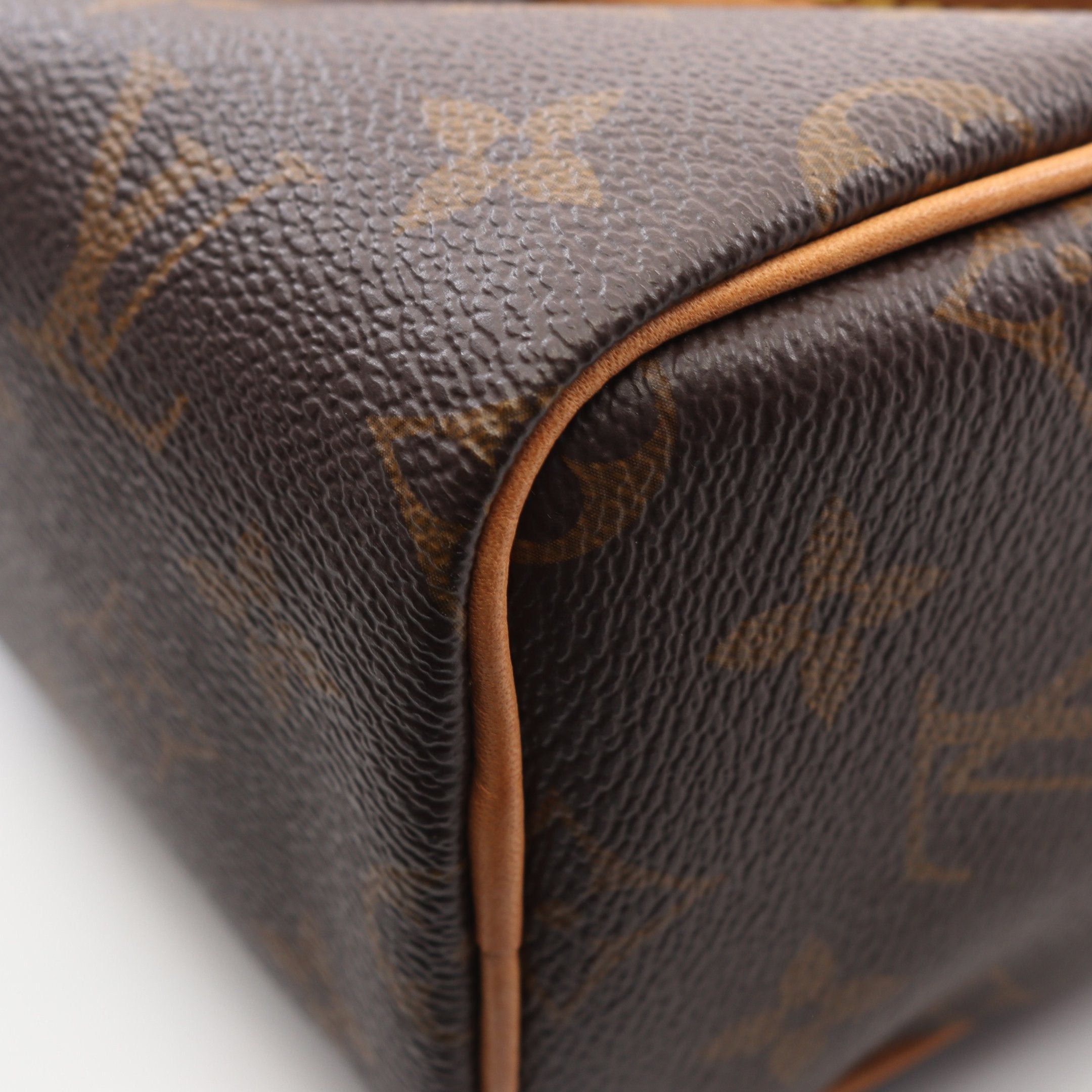 Louis Vuitton Louis Vuitton Nano Speedy Monogram Shoulder Bag Leather Brown Size ONE SIZE - 8 Thumbnail