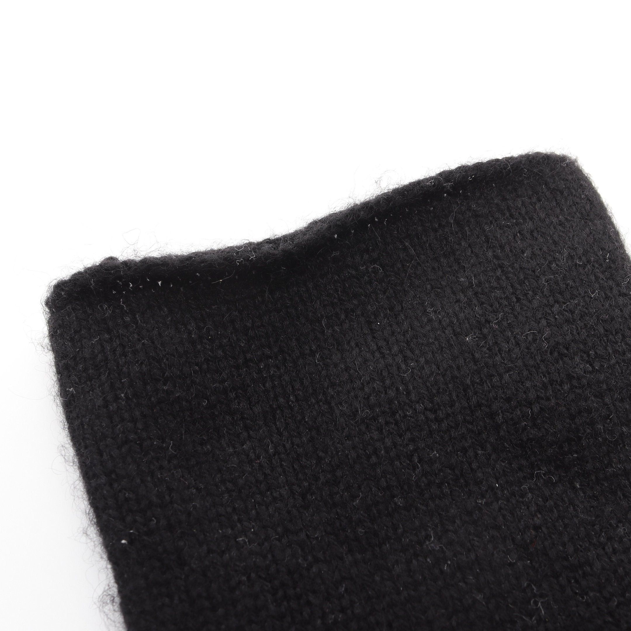 Hermes Hermes Gloves Glove Cashmere Black Knit Size ONE SIZE - 8 Thumbnail