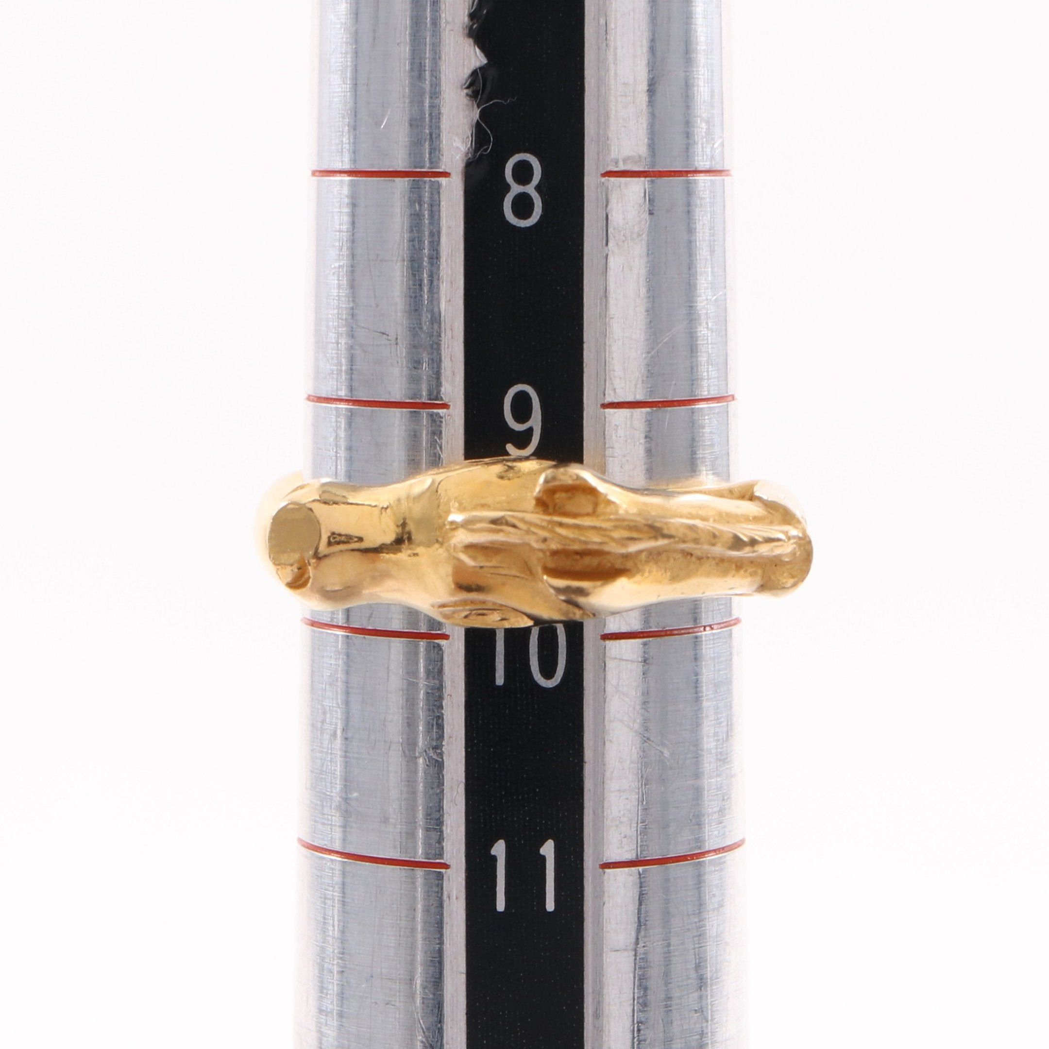 Hermes Hermes Cheval Horse Ring Gp Gold Size ONE SIZE - 5 Thumbnail