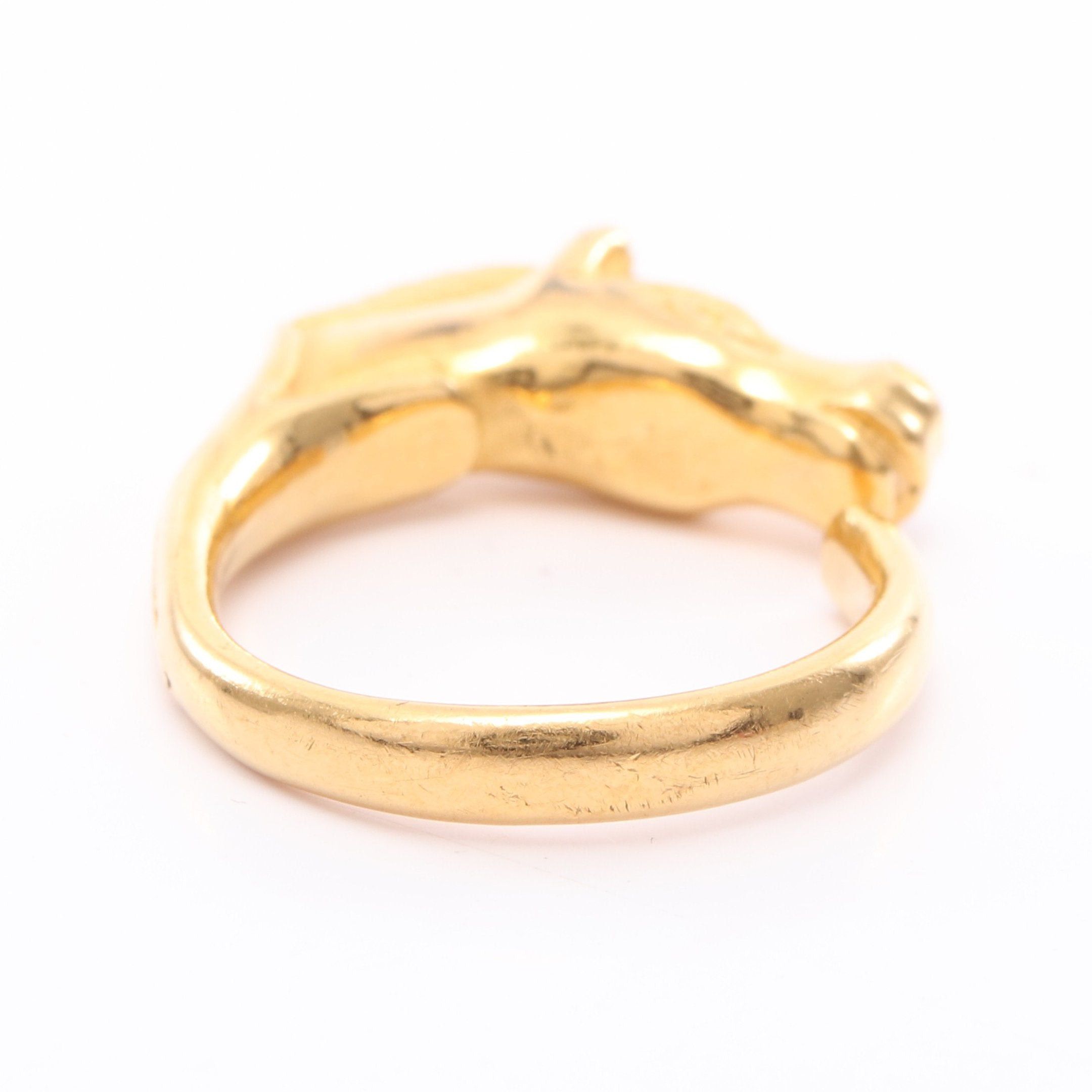 Hermes Hermes Cheval Horse Ring Gp Gold Size ONE SIZE - 3 Thumbnail