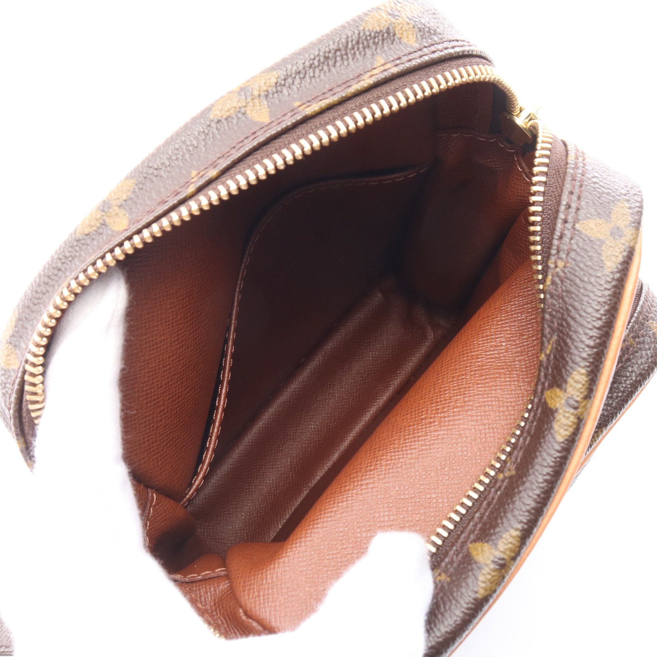 Louis Vuitton Louis Vuitton Amazon Monogram Shoulder Bag Leather Brown Size ONE SIZE - 3 Thumbnail