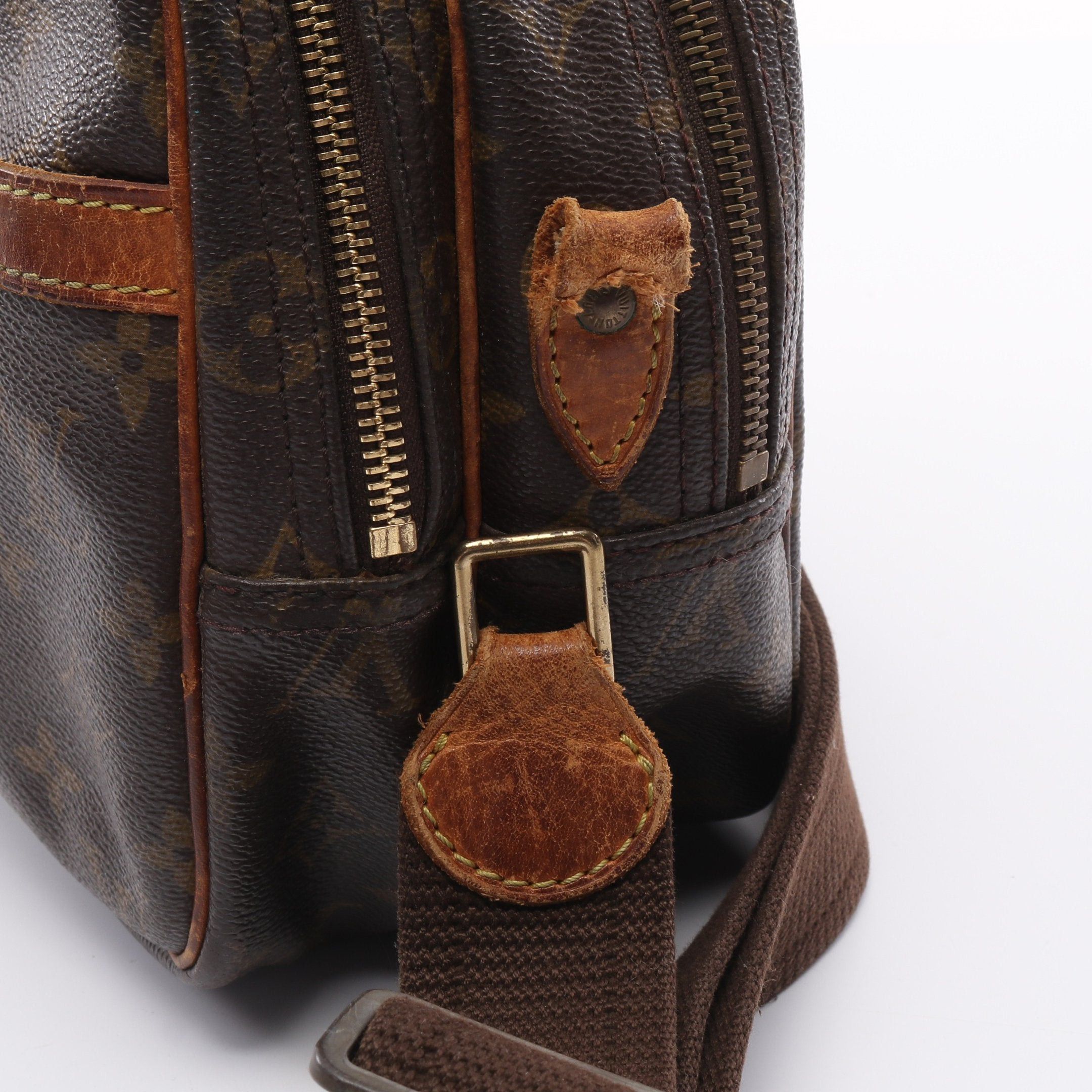 Louis Vuitton Louis Vuitton Reporter Pm Monogram Shoulder Bag Leather Brown Size ONE SIZE - 7 Thumbnail