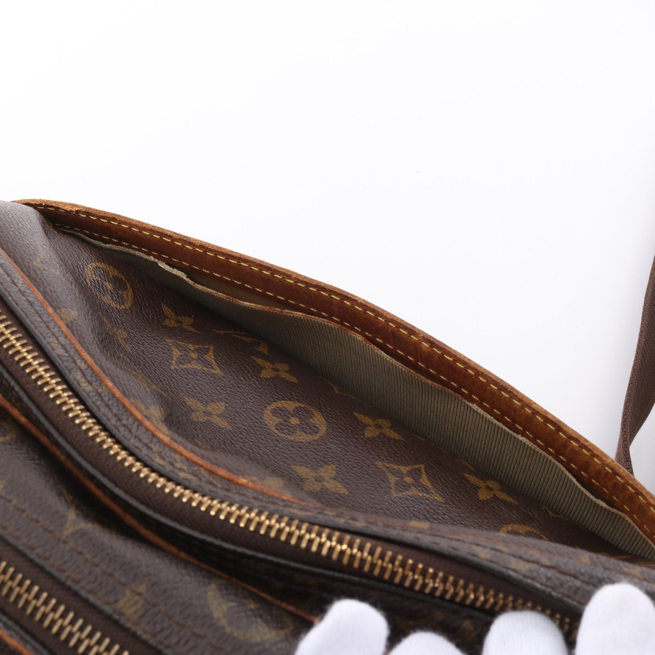 Louis Vuitton Louis Vuitton Reporter Pm Monogram Shoulder Bag Leather Brown Size ONE SIZE - 12 Thumbnail