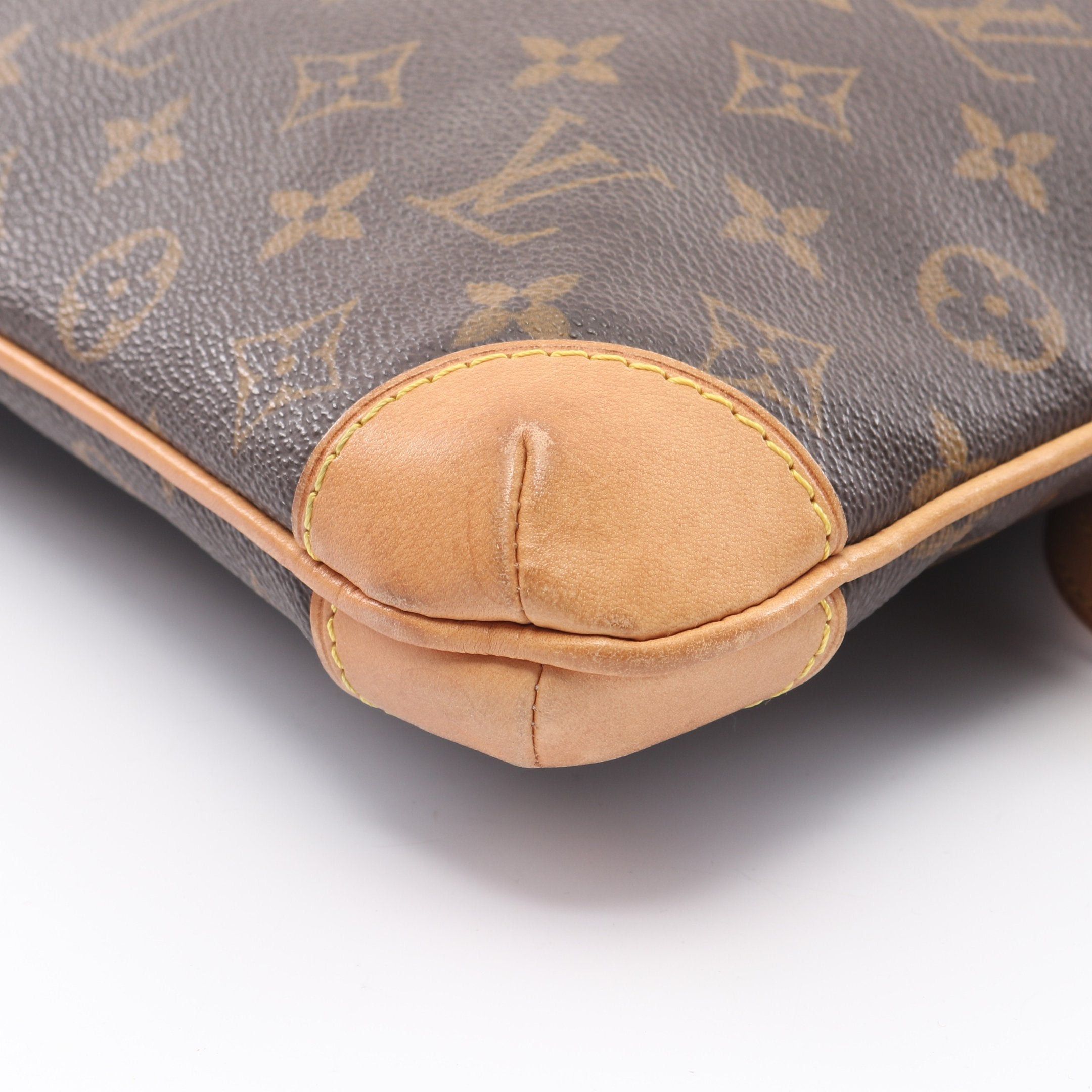 Louis Vuitton Louis Vuitton Kusan Gm Monogram Shoulder Bag Leather Brown Size ONE SIZE - 7 Thumbnail