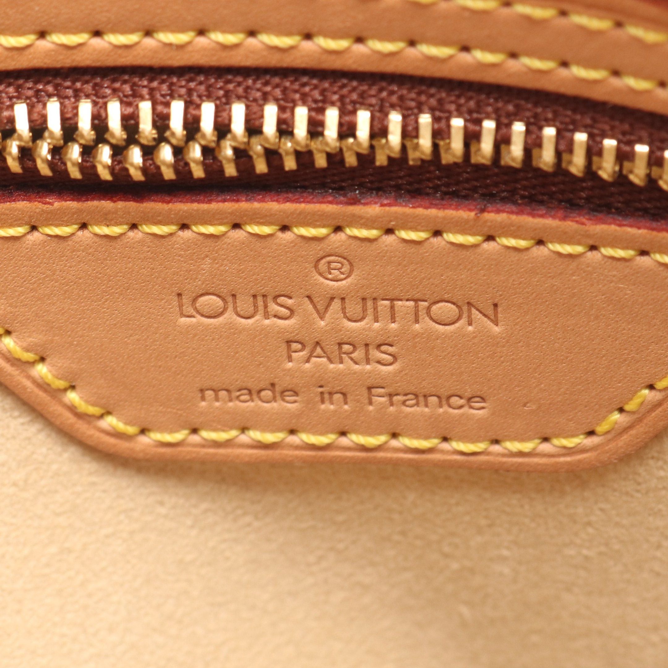 Louis Vuitton Louis Vuitton Looping Mm Monogram Shoulder Bag Leather Brown Size ONE SIZE - 4 Thumbnail