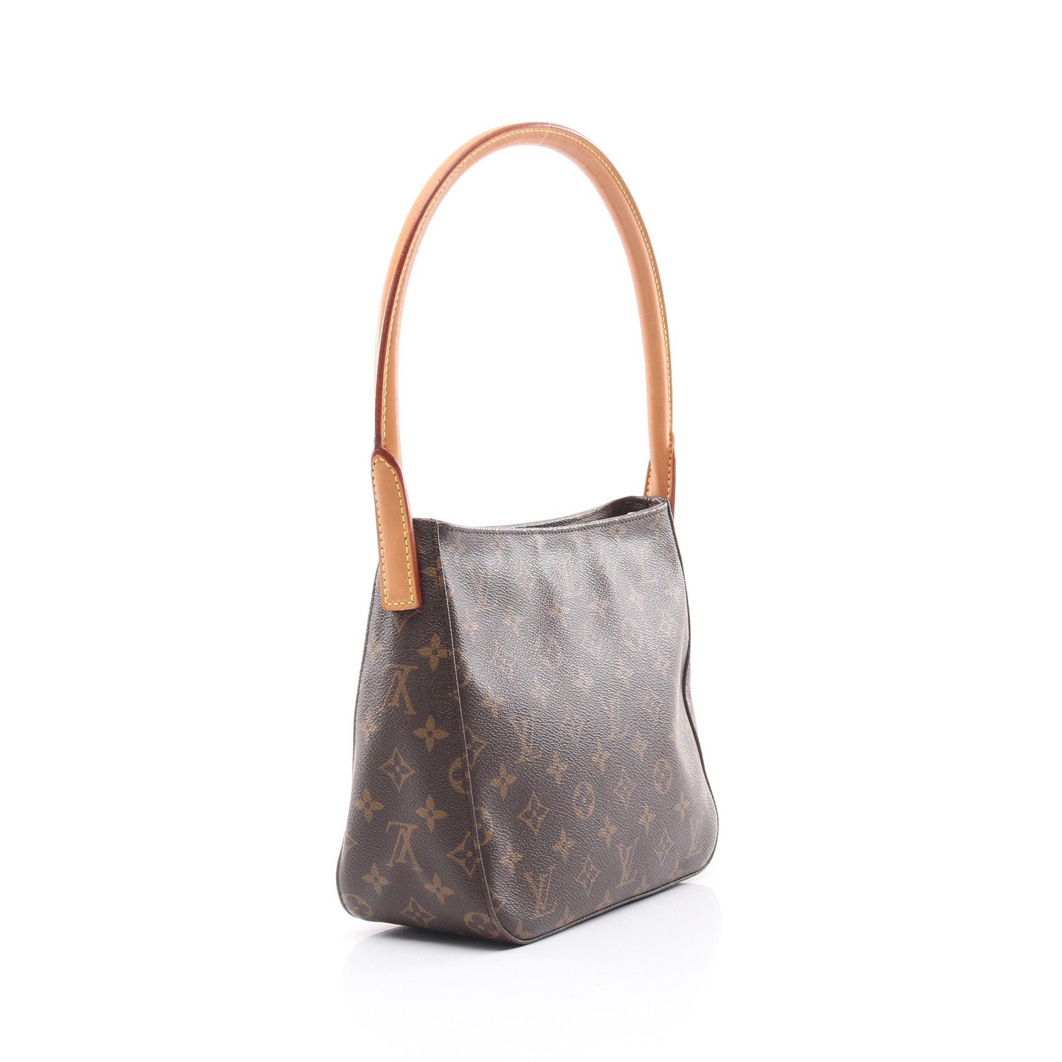 Louis Vuitton Louis Vuitton Looping Mm Monogram Shoulder Bag Leather Brown Size ONE SIZE - 2 Thumbnail