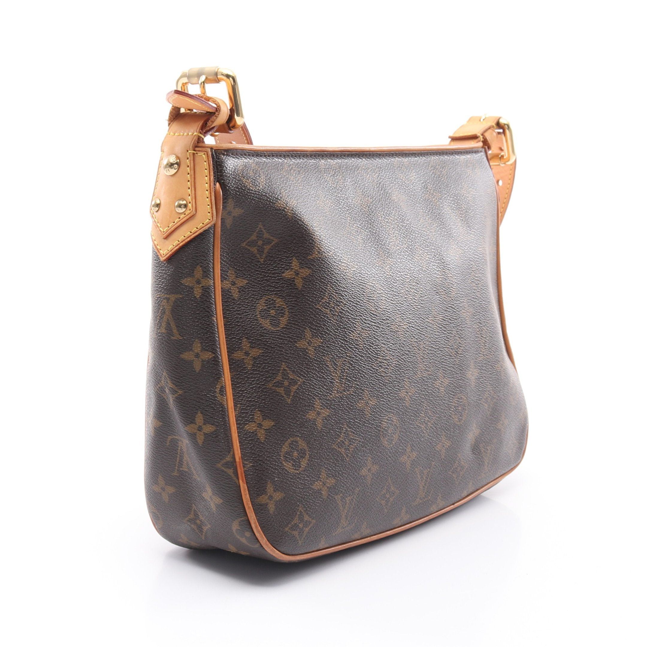 Louis Vuitton Louis Vuitton Hudson Gm Monogram Shoulder Bag Leather Brown Size ONE SIZE - 2 Thumbnail