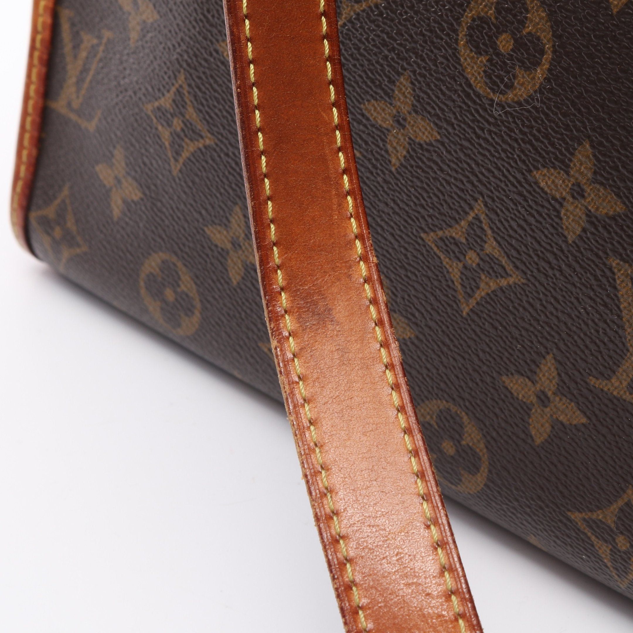 Louis Vuitton Louis Vuitton Popincourt O Monogram Shoulder Bag Tote Leather Brown Size ONE SIZE - 11 Thumbnail