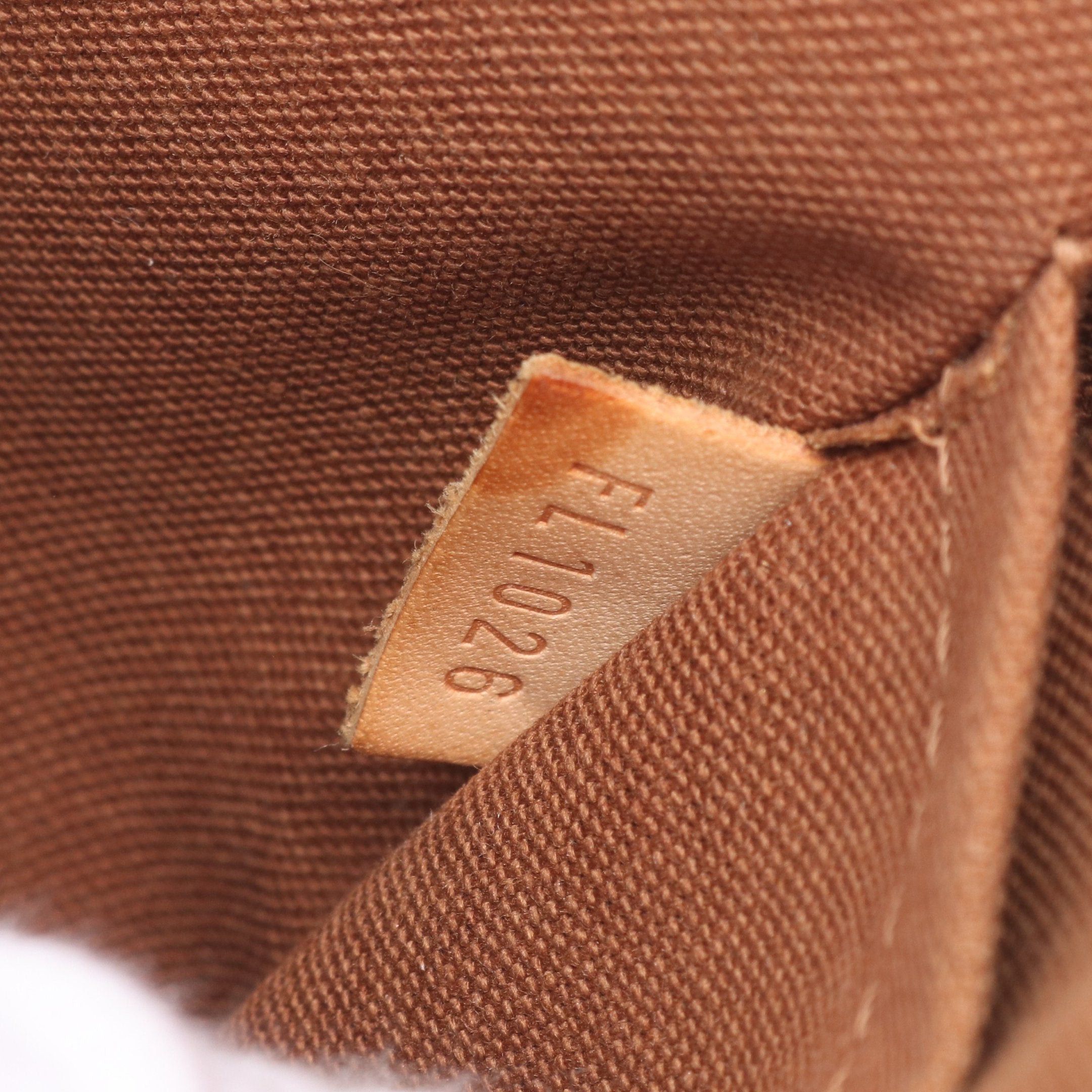 Louis Vuitton Louis Vuitton Popincourt O Monogram Shoulder Bag Tote Leather Brown Size ONE SIZE - 5 Thumbnail