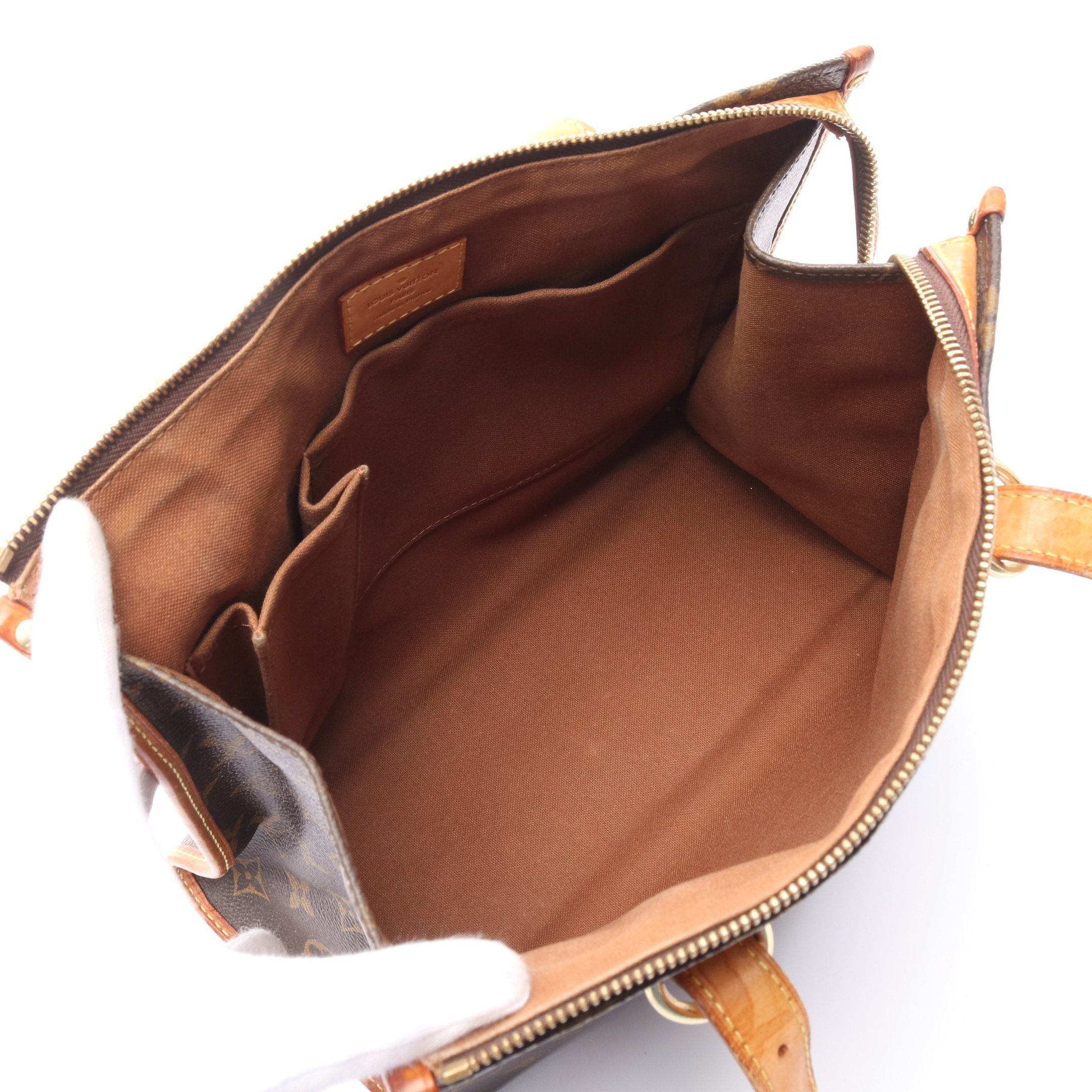 Louis Vuitton Louis Vuitton Popincourt O Monogram Shoulder Bag Tote Leather Brown Size ONE SIZE - 3 Thumbnail