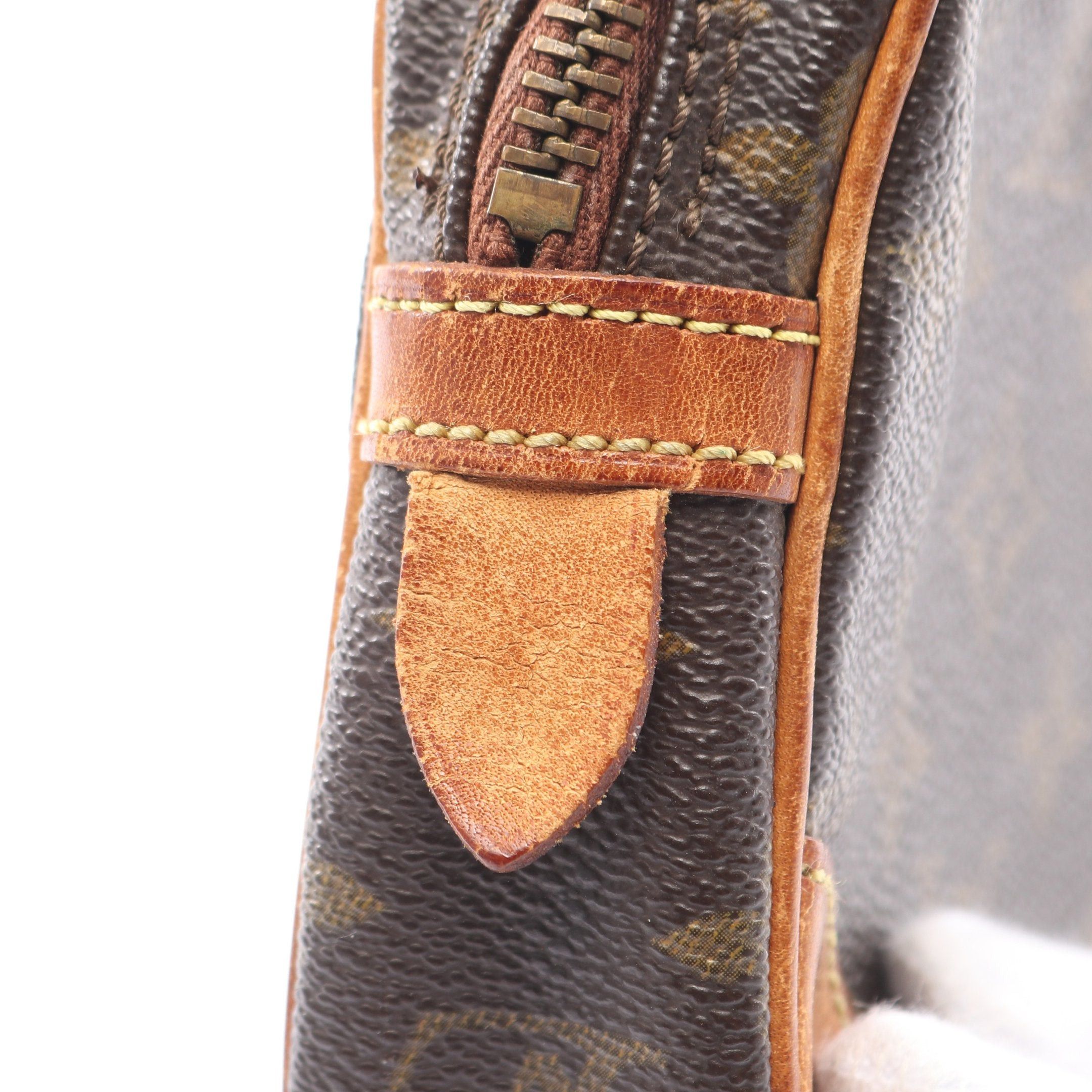 Louis Vuitton Louis Vuitton Marly Dragonne Pm Monogram Clutch Bag Second Leather Brown Size ONE SIZE - 13 Thumbnail