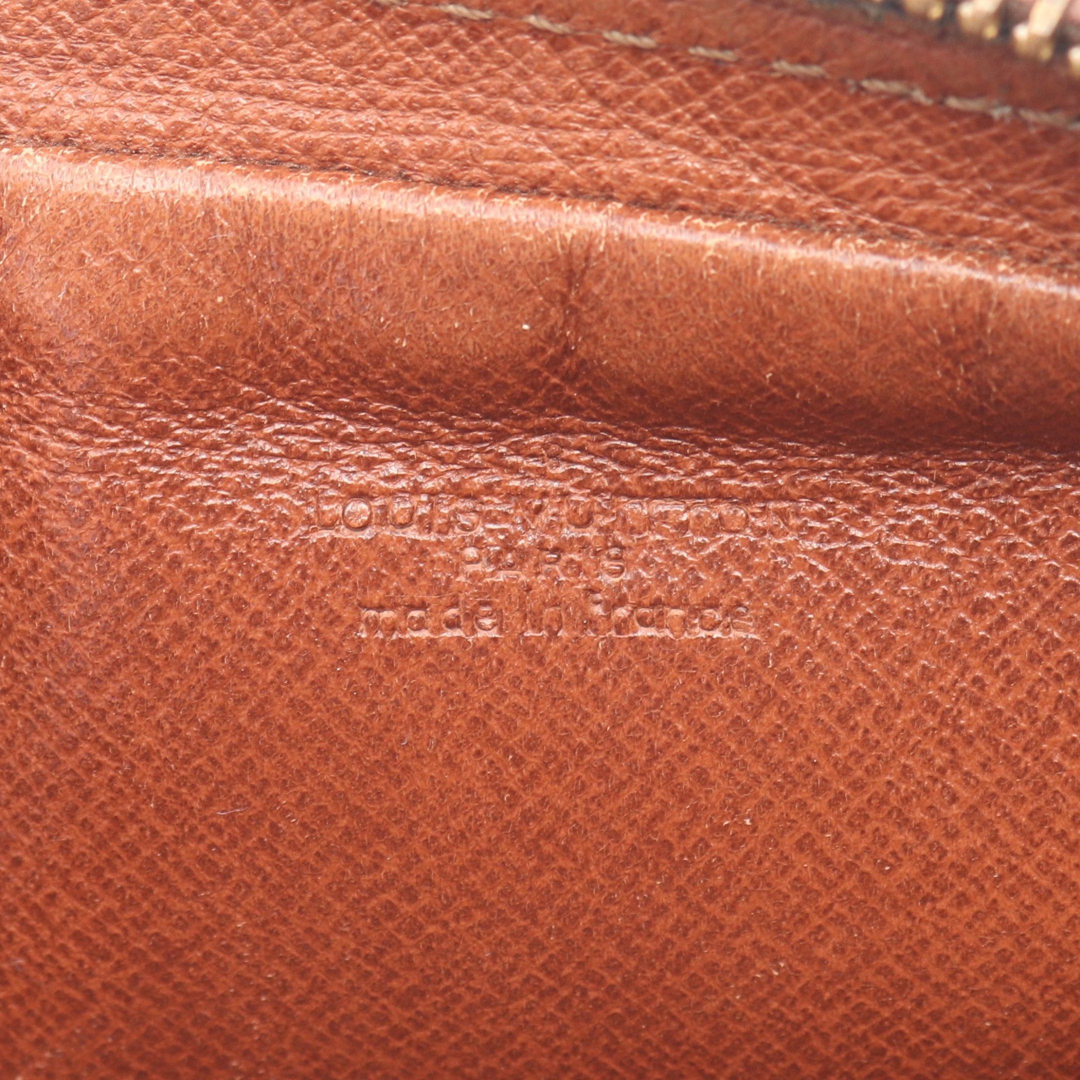 Louis Vuitton Louis Vuitton Marly Dragonne Pm Monogram Clutch Bag Second Leather Brown Size ONE SIZE - 4 Thumbnail