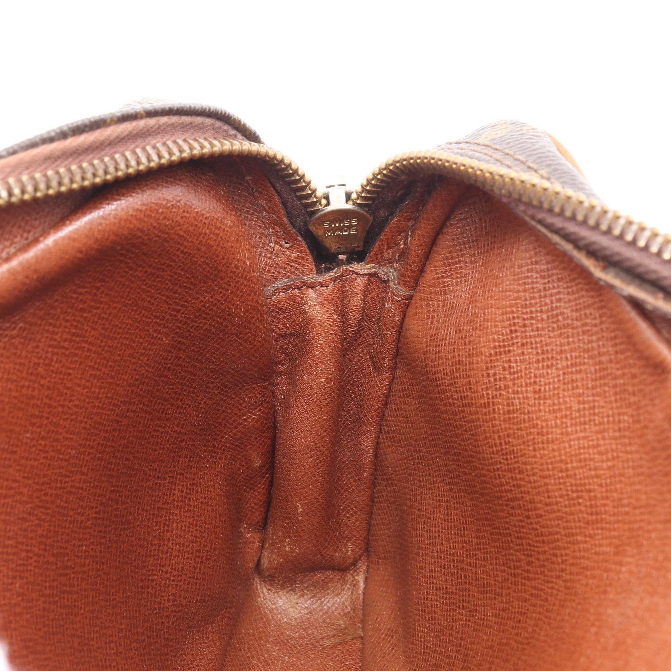 Louis Vuitton Louis Vuitton Marly Dragonne Pm Monogram Clutch Bag Second Leather Brown Size ONE SIZE - 11 Thumbnail