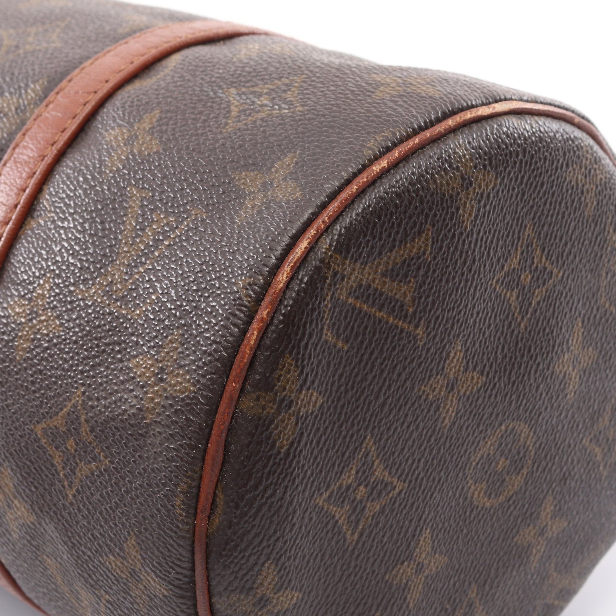 Louis Vuitton Louis Vuitton Papillon 30 Monogram Old Model Handbag Leather Brown Size ONE SIZE - 7 Thumbnail