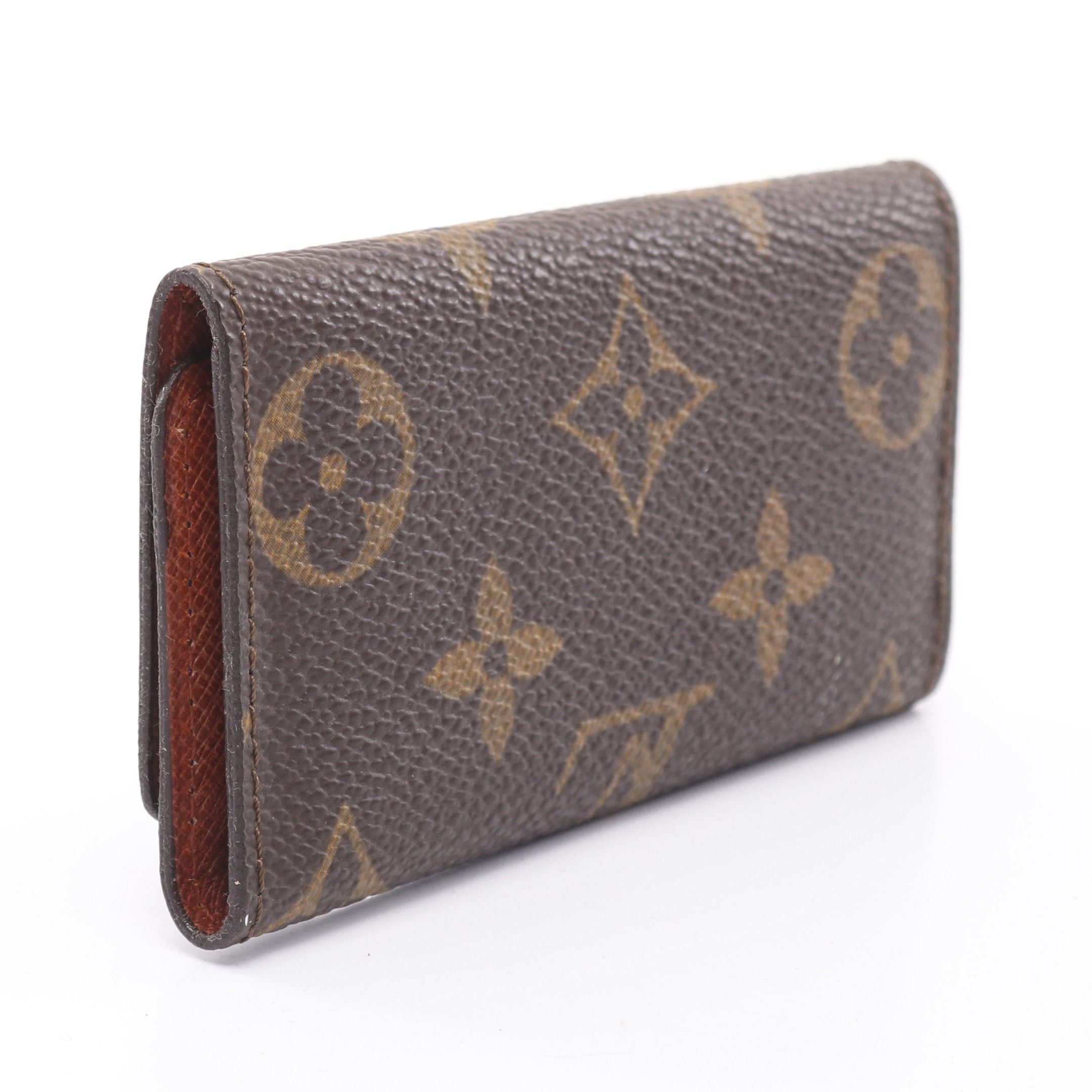 Louis Vuitton Louis Vuitton Multicle 4 Monogram Ring Chain Key Case Brown Size ONE SIZE - 2 Thumbnail