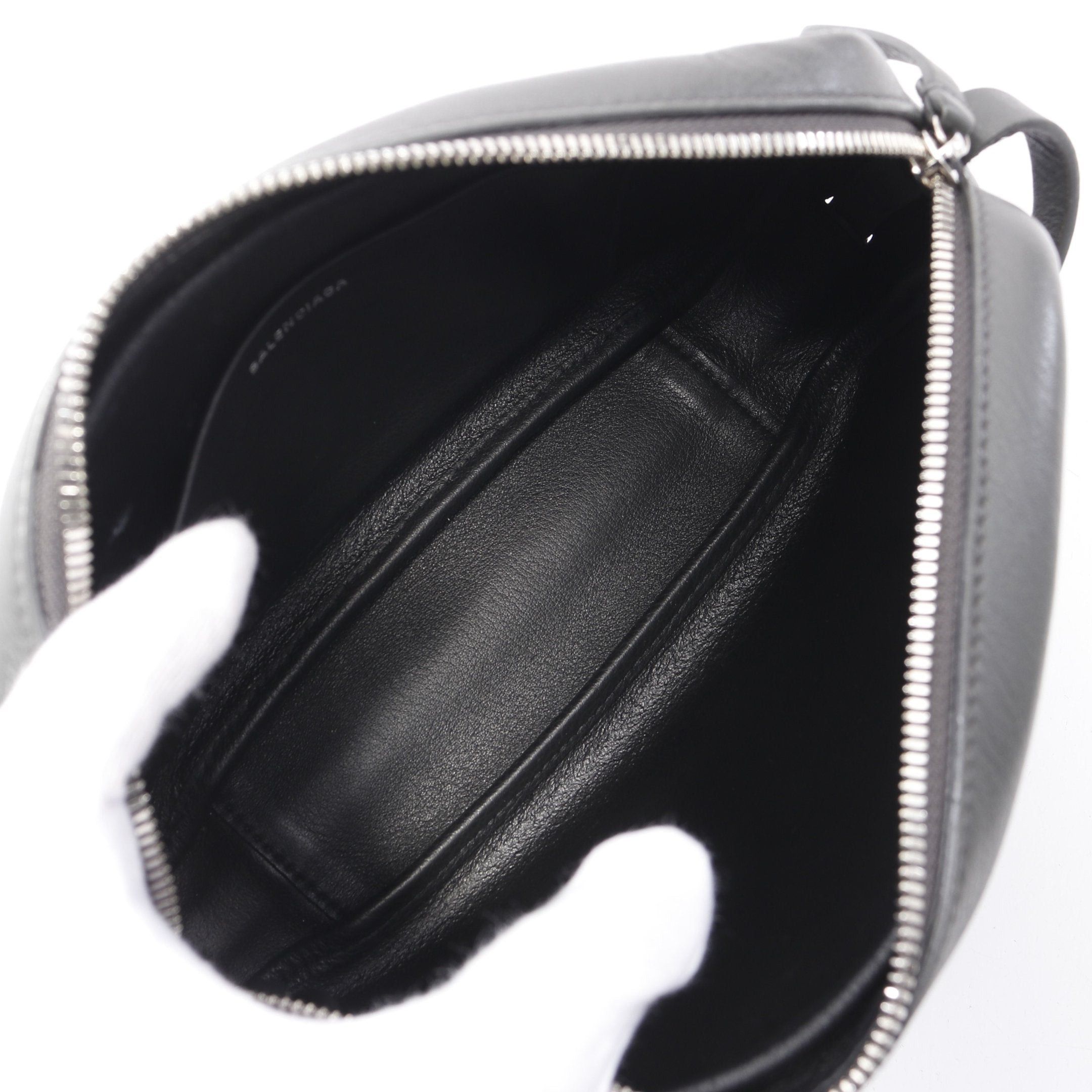 Balenciaga Balenciaga Everyday Camera Bag S Shoulder Leather Gray Size ONE SIZE - 3 Thumbnail