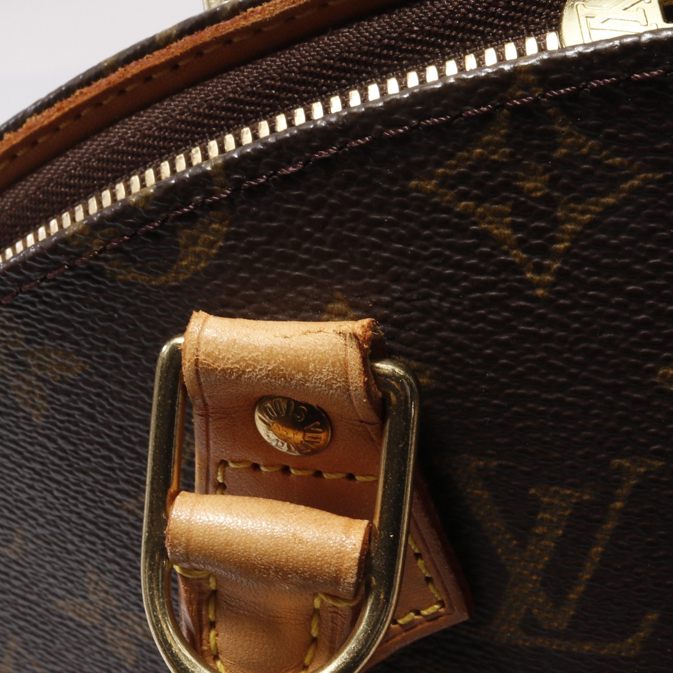 Louis Vuitton Louis Vuitton Ellipse Mm Monogram Handbag Leather Brown Size ONE SIZE - 7 Thumbnail