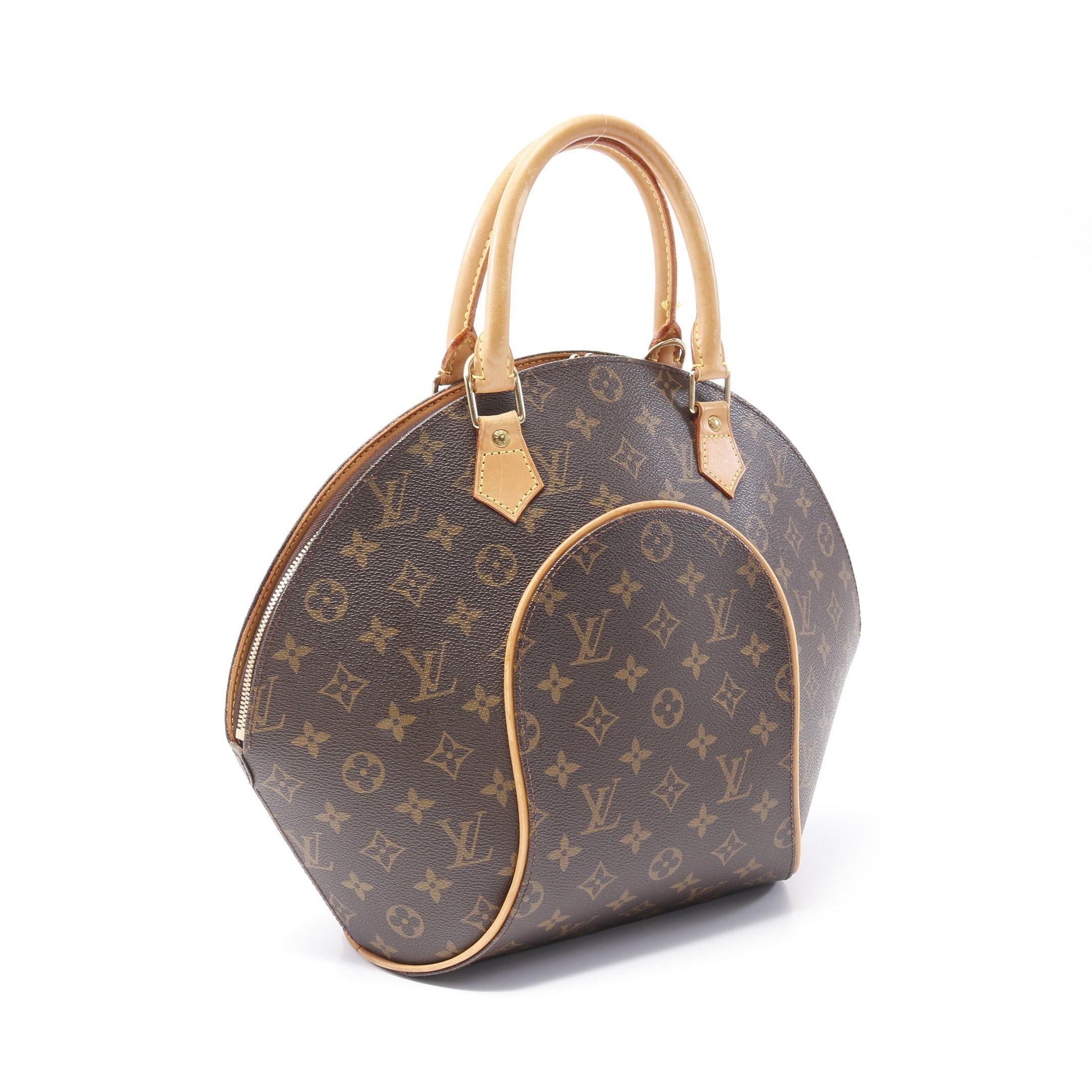 Louis Vuitton Louis Vuitton Ellipse Mm Monogram Handbag Leather Brown Size ONE SIZE - 2 Thumbnail