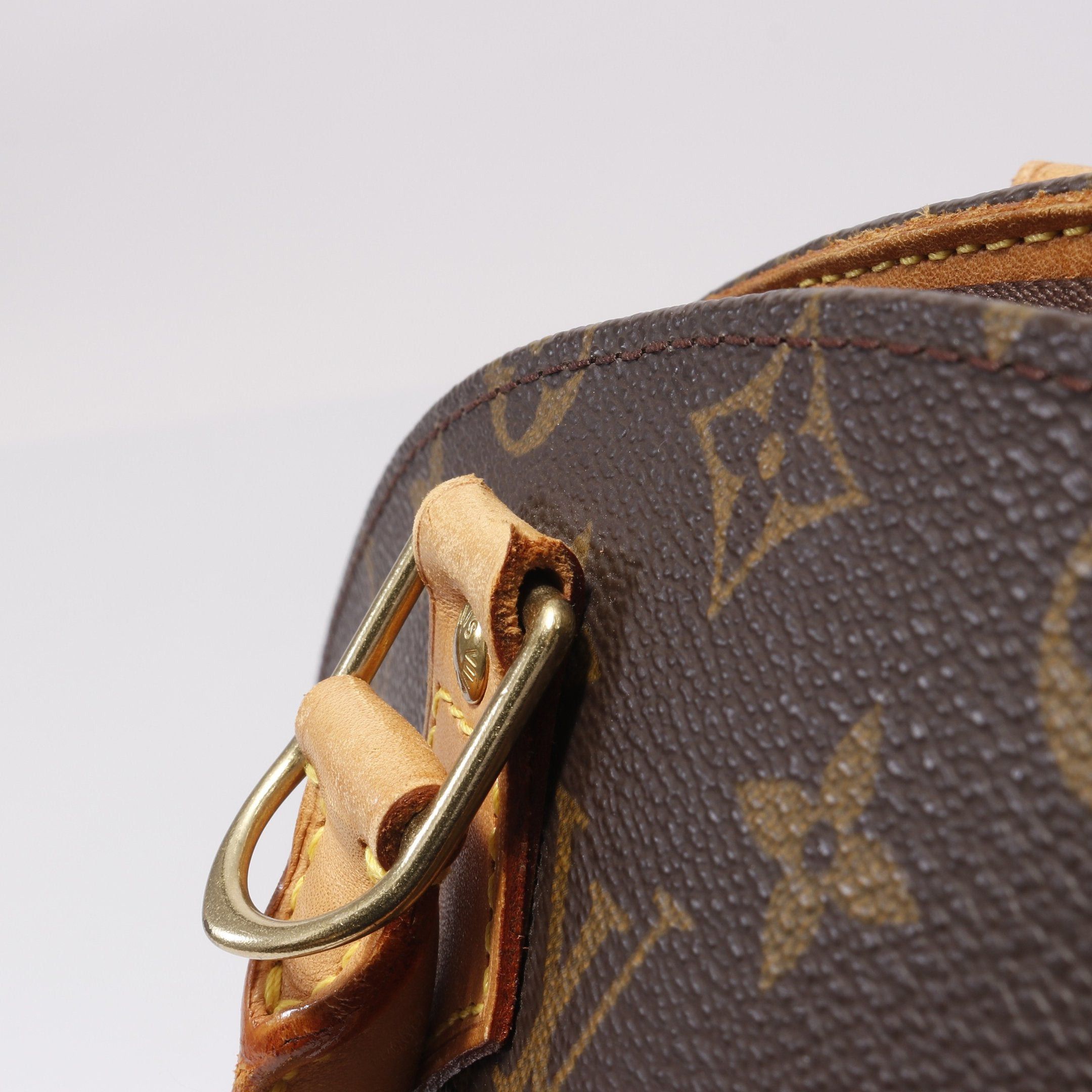 Louis Vuitton Louis Vuitton Ellipse Mm Monogram Handbag Leather Brown Size ONE SIZE - 8 Thumbnail