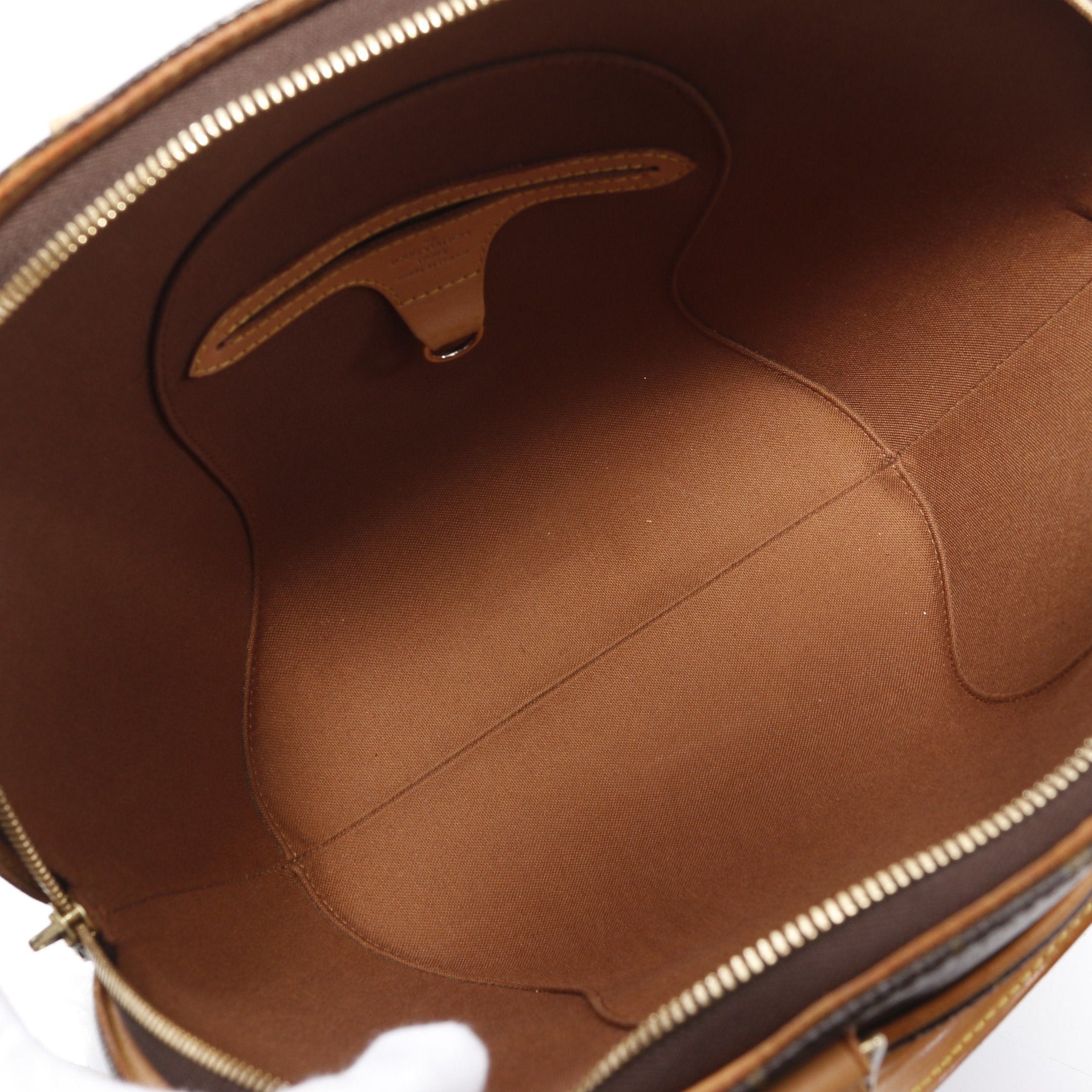 Louis Vuitton Louis Vuitton Ellipse Mm Monogram Handbag Leather Brown Size ONE SIZE - 3 Thumbnail