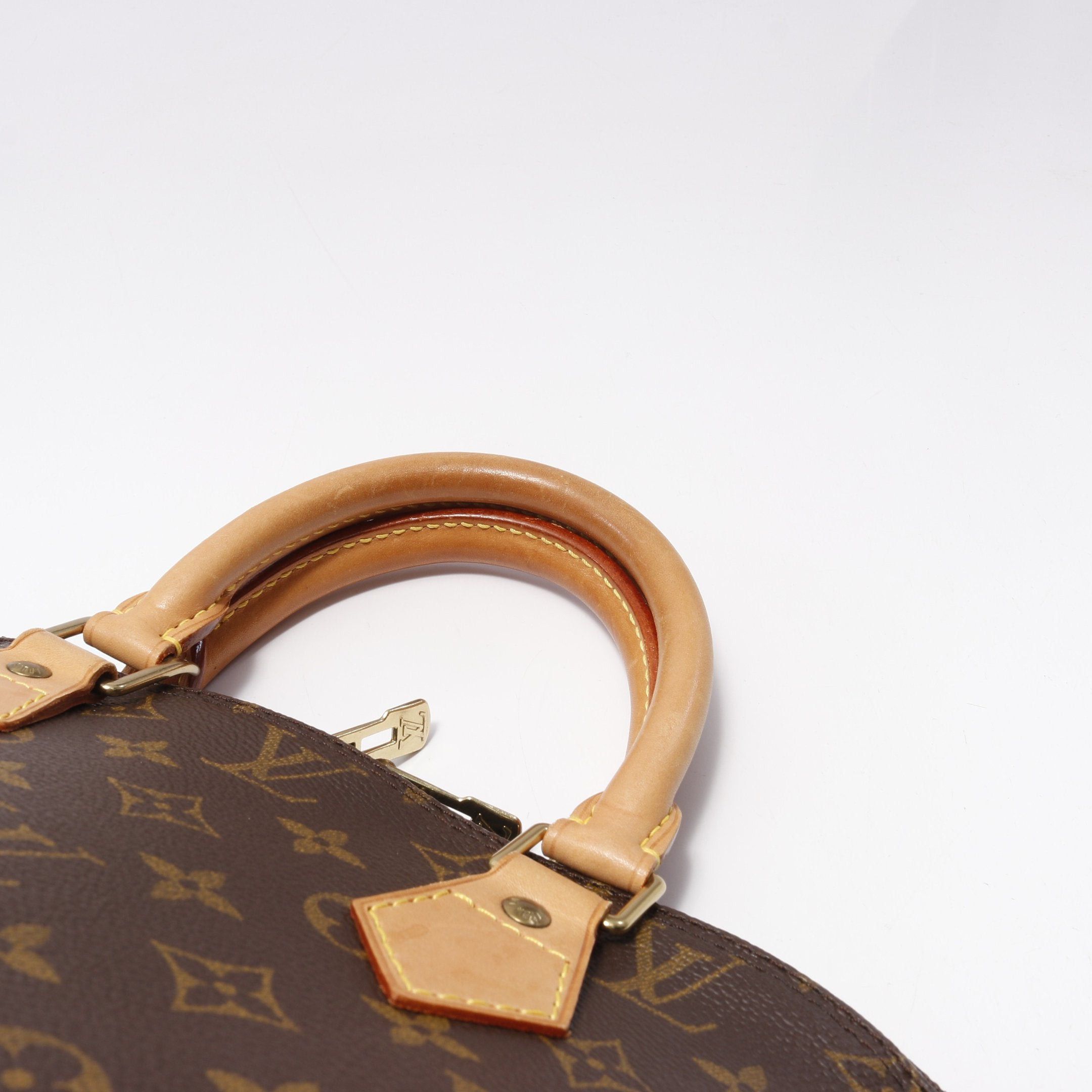 Louis Vuitton Louis Vuitton Alma Pm Monogram Handbag Leather Brown Size ONE SIZE - 9 Thumbnail