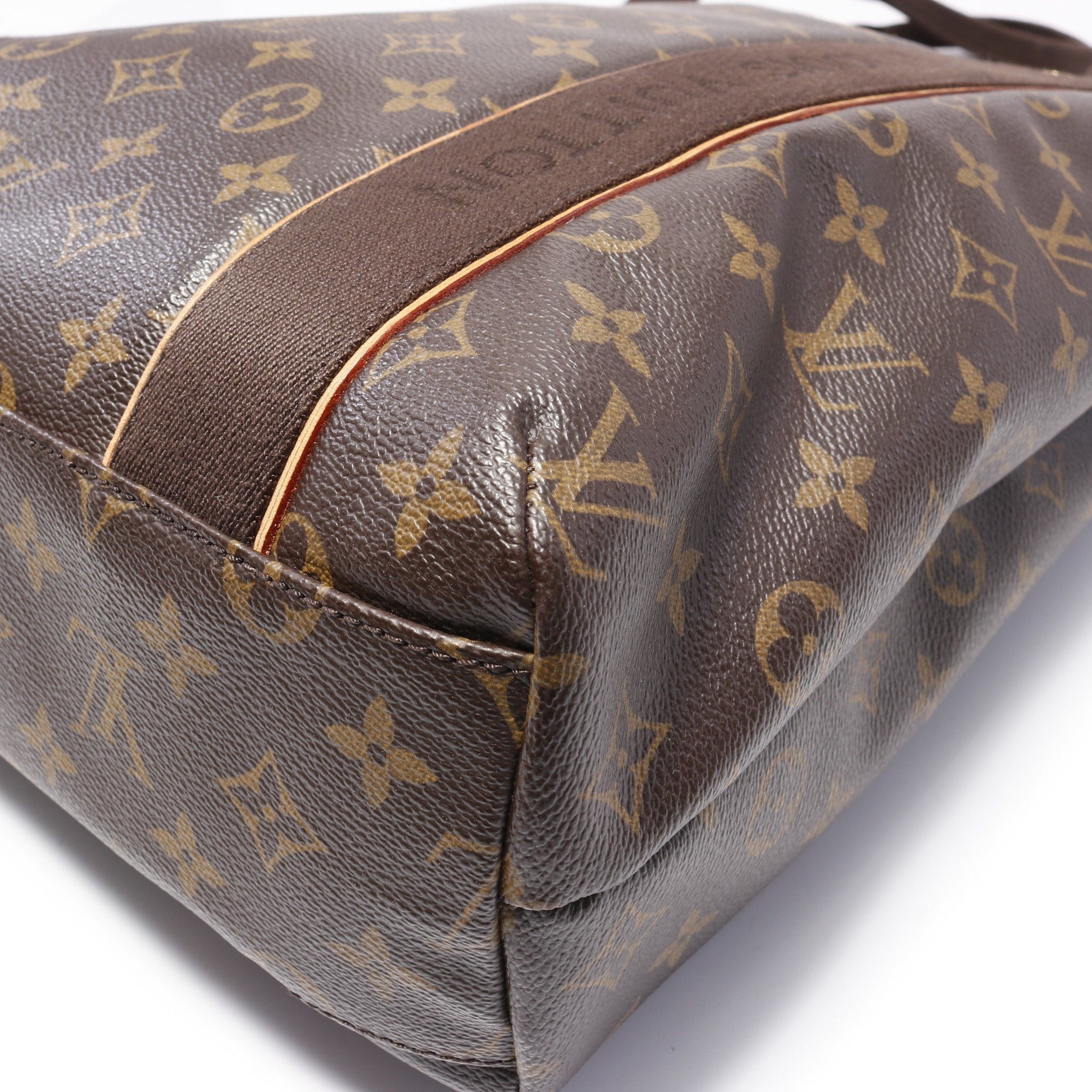 Louis Vuitton Louis Vuitton Hippopotamus Bobourg Monogram Shoulder Bag Tote Leather Brown Size ONE SIZE - 6 Thumbnail