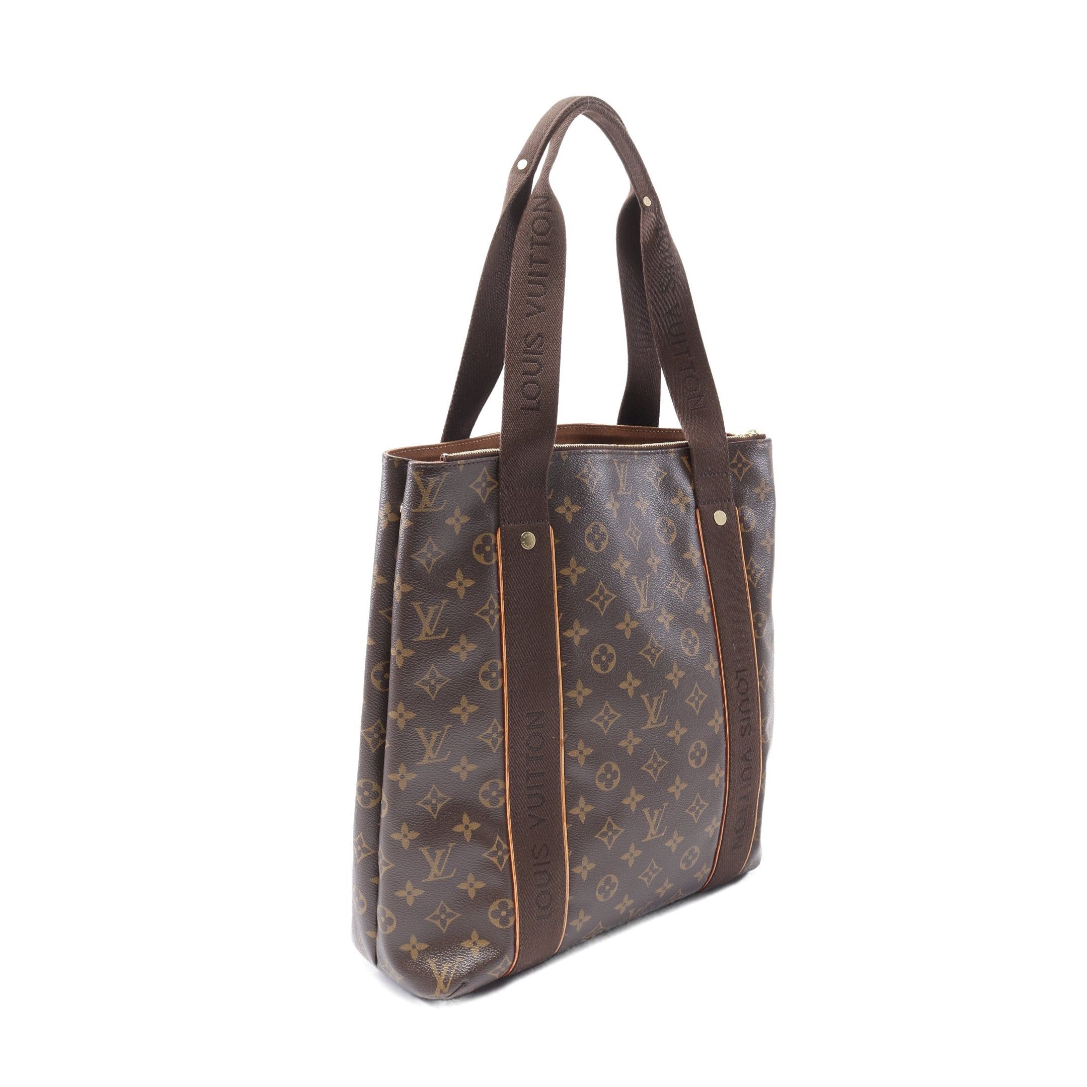 Louis Vuitton Louis Vuitton Hippopotamus Bobourg Monogram Shoulder Bag Tote Leather Brown Size ONE SIZE - 2 Thumbnail