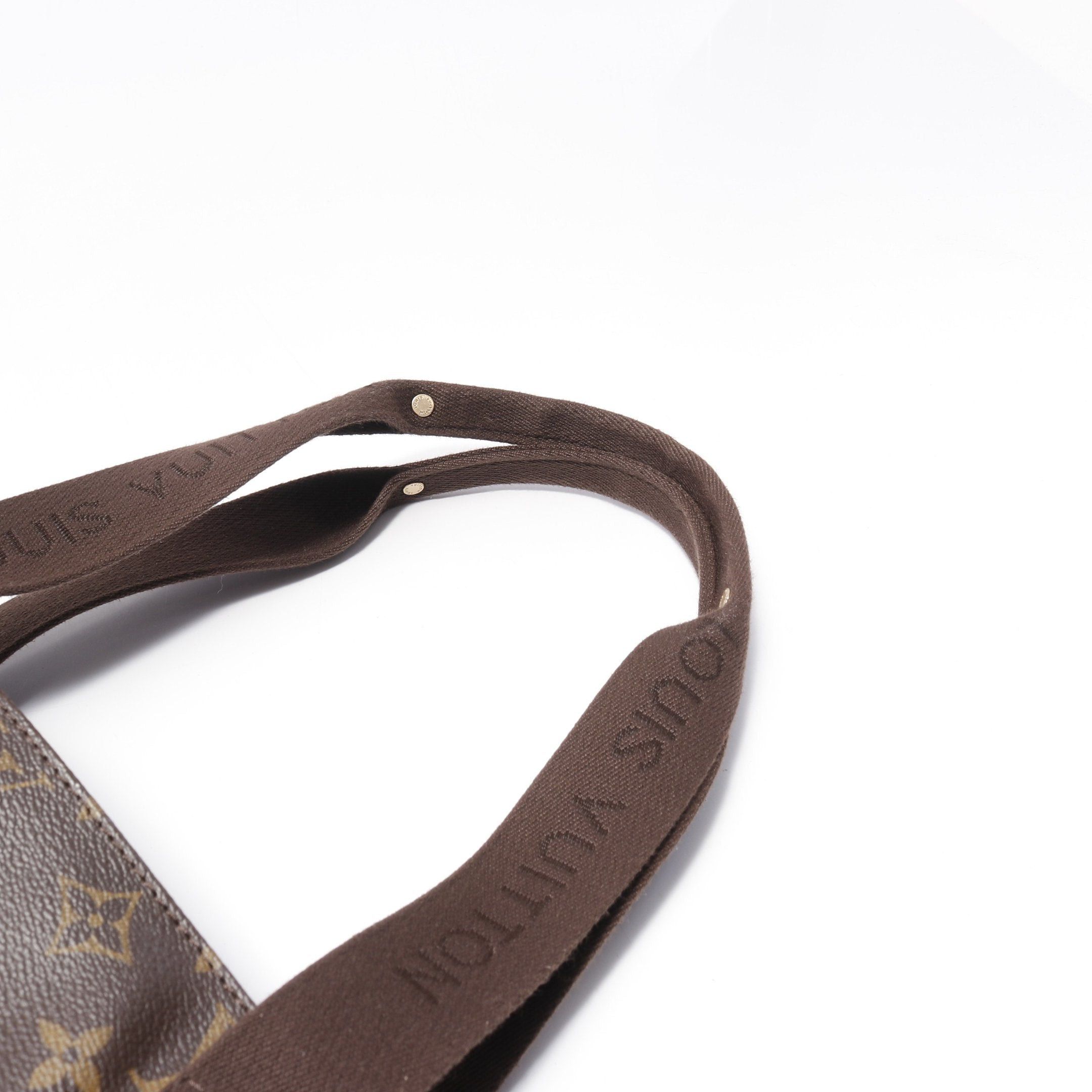 Louis Vuitton Louis Vuitton Hippopotamus Bobourg Monogram Shoulder Bag Tote Leather Brown Size ONE SIZE - 7 Thumbnail