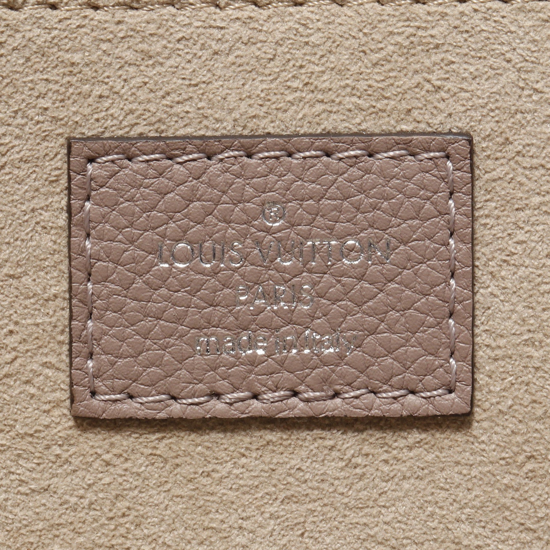 Louis Vuitton Louis Vuitton Pochette Jour Pm Taupe Clutch Bag Leather Gray Beige Size ONE SIZE - 4 Thumbnail