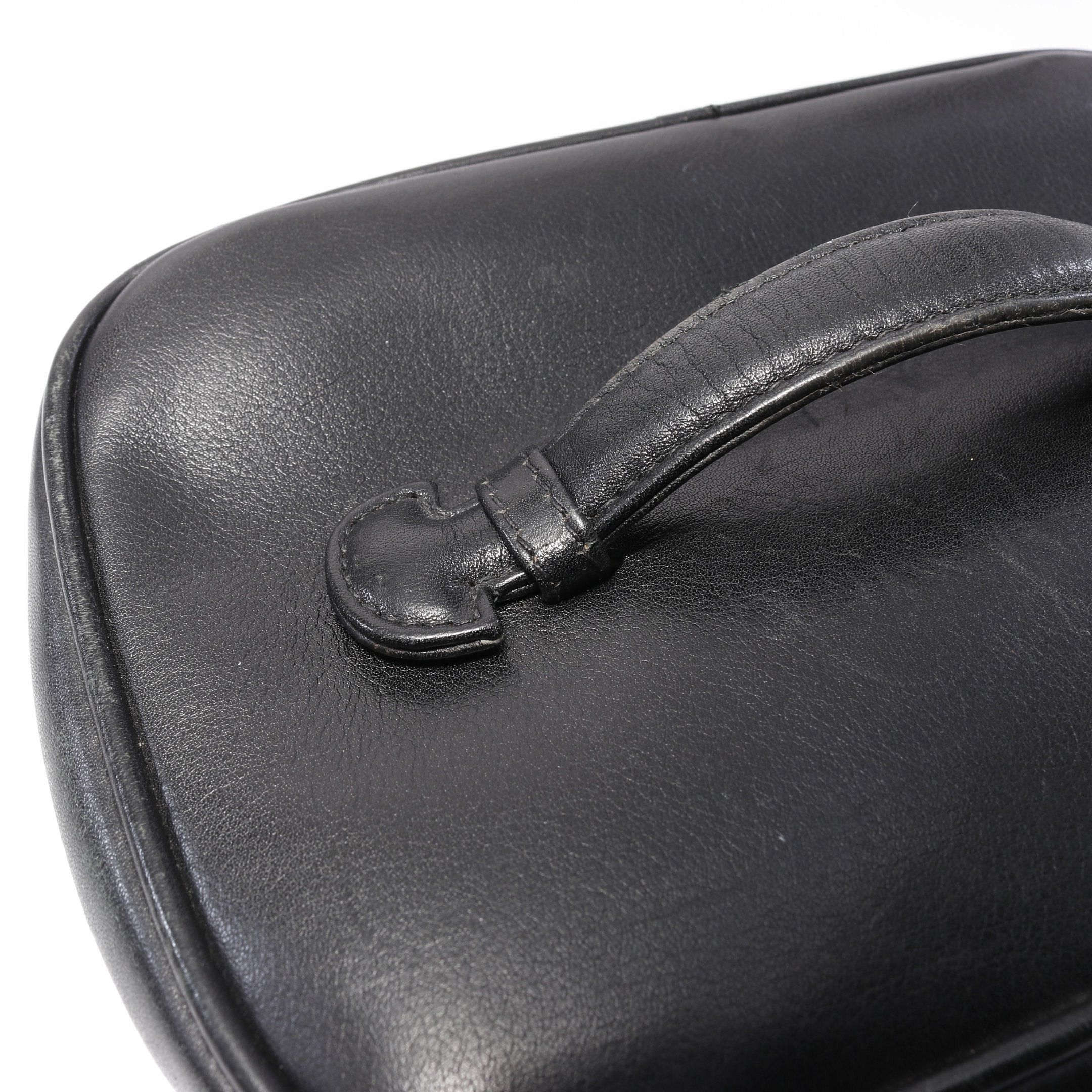 Chanel Chanel Bicolore Handbag Vanity Bag Leather Black Gold Hardware Size ONE SIZE - 8 Thumbnail