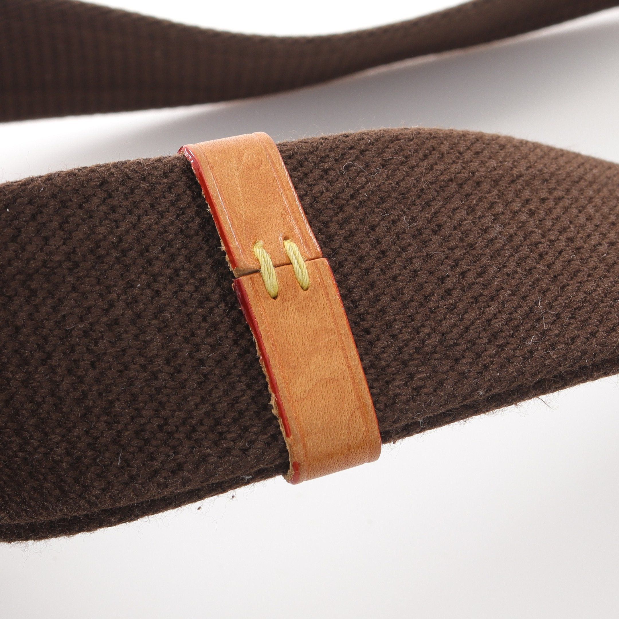 Louis Vuitton Louis Vuitton Pochette Ganju Monogram Body Bag Leather Brown Size ONE SIZE - 8 Thumbnail