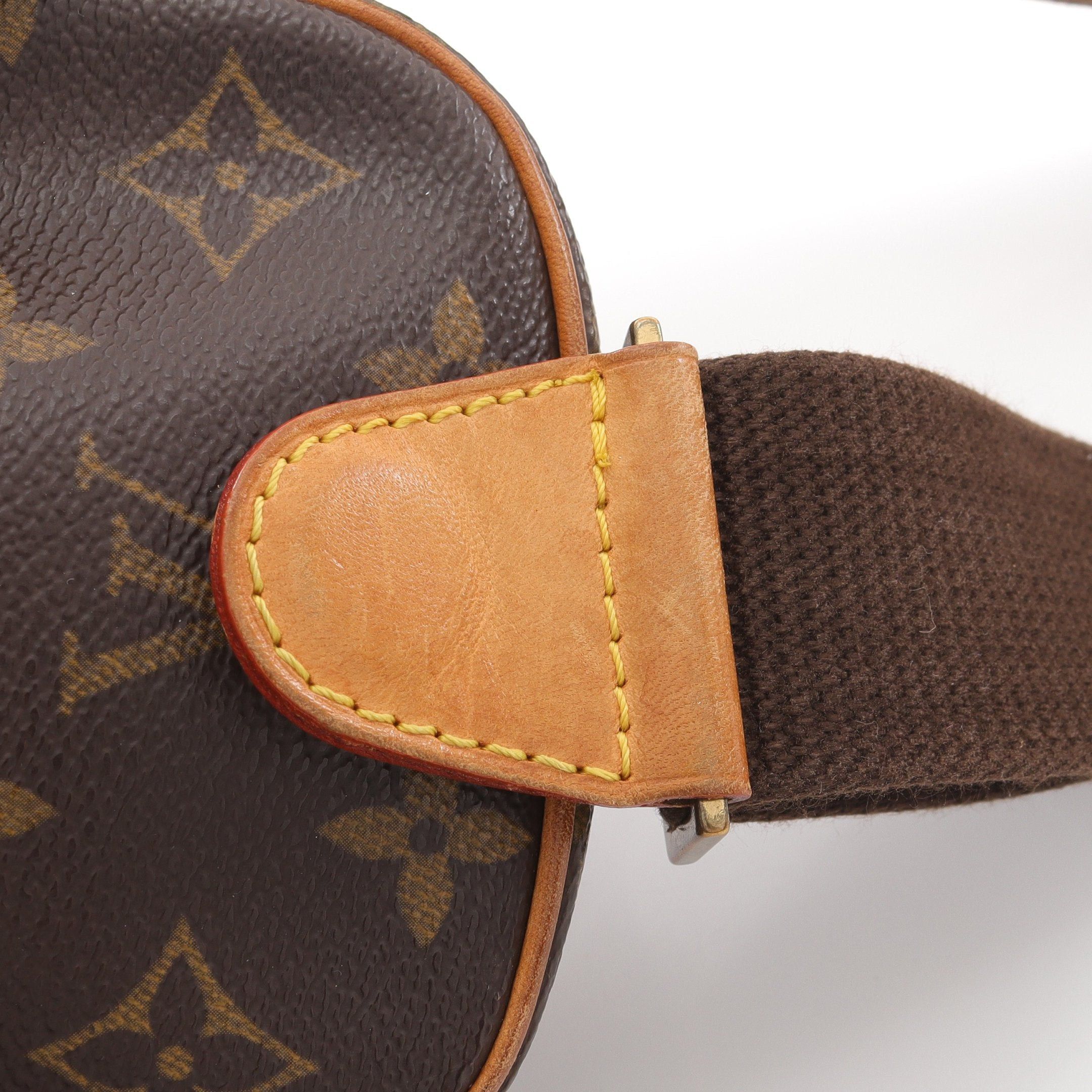 Louis Vuitton Louis Vuitton Pochette Ganju Monogram Body Bag Leather Brown Size ONE SIZE - 7 Thumbnail