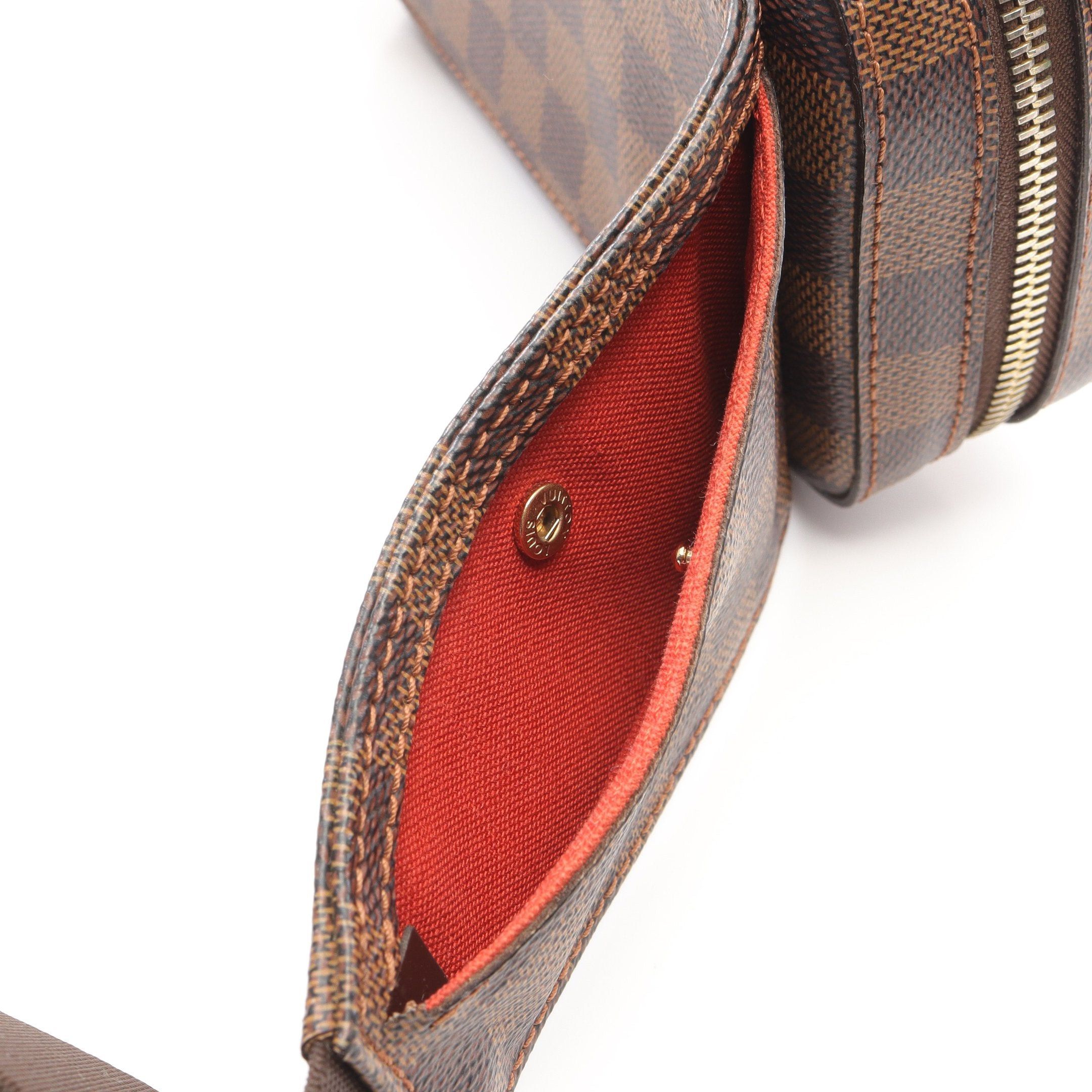 Louis Vuitton Louis Vuitton Geronimos Damier Ebene Body Bag Brown Size ONE SIZE - 10 Thumbnail