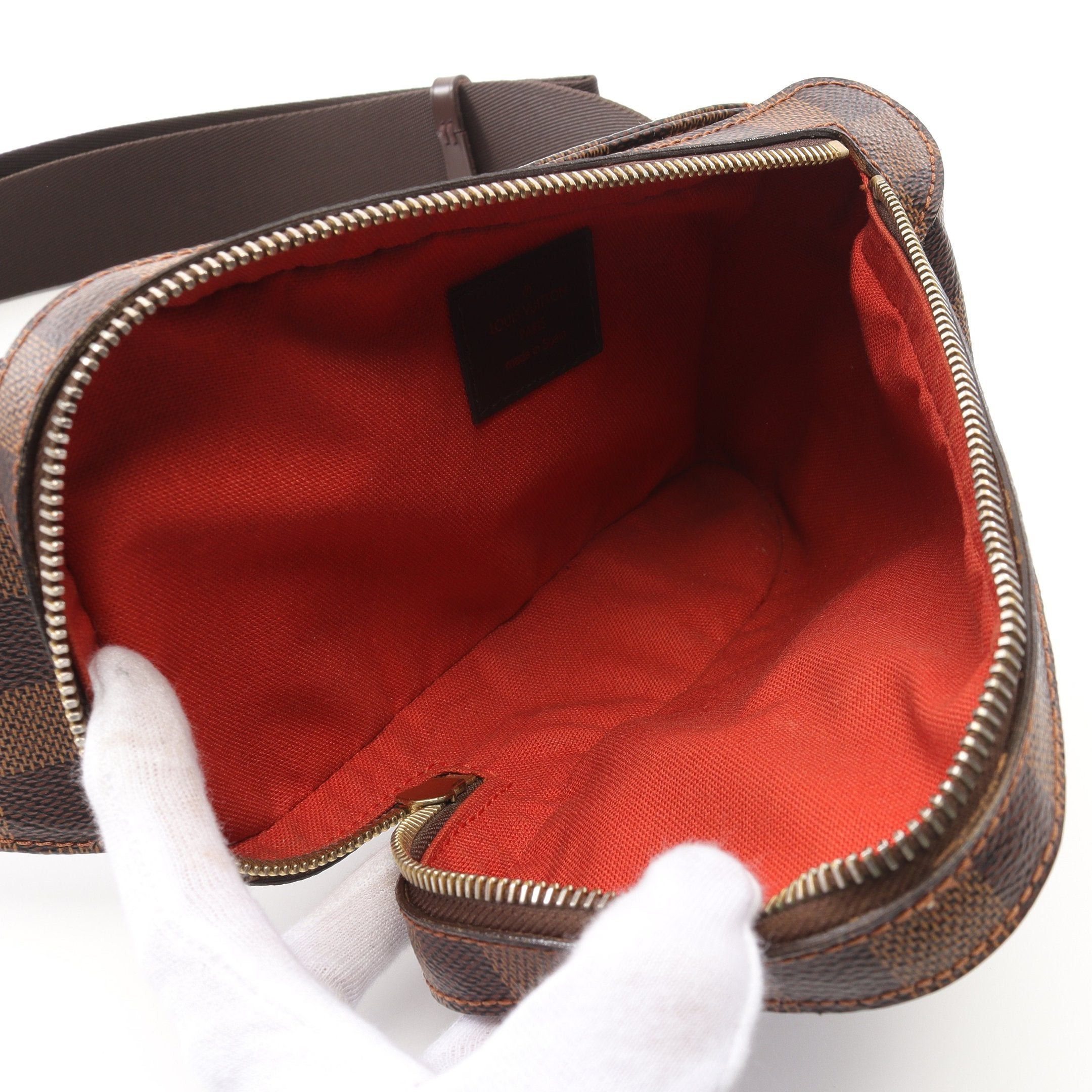 Louis Vuitton Louis Vuitton Geronimos Damier Ebene Body Bag Brown Size ONE SIZE - 3 Thumbnail