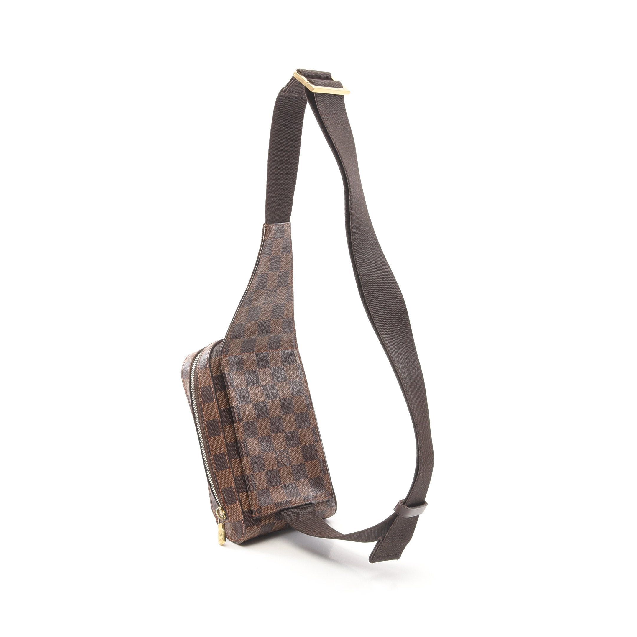 Louis Vuitton Louis Vuitton Geronimos Damier Ebene Body Bag Brown Size ONE SIZE - 2 Thumbnail
