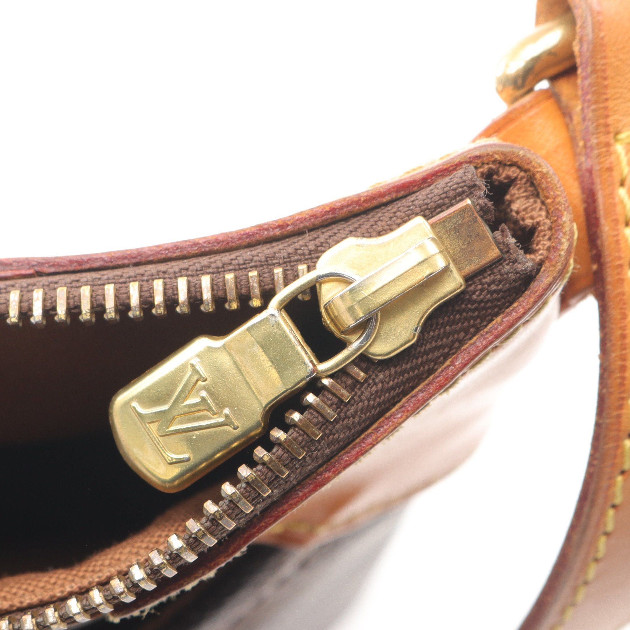 Louis Vuitton Louis Vuitton Odeon Mm Monogram Shoulder Bag Leather Brown Size ONE SIZE - 12 Thumbnail