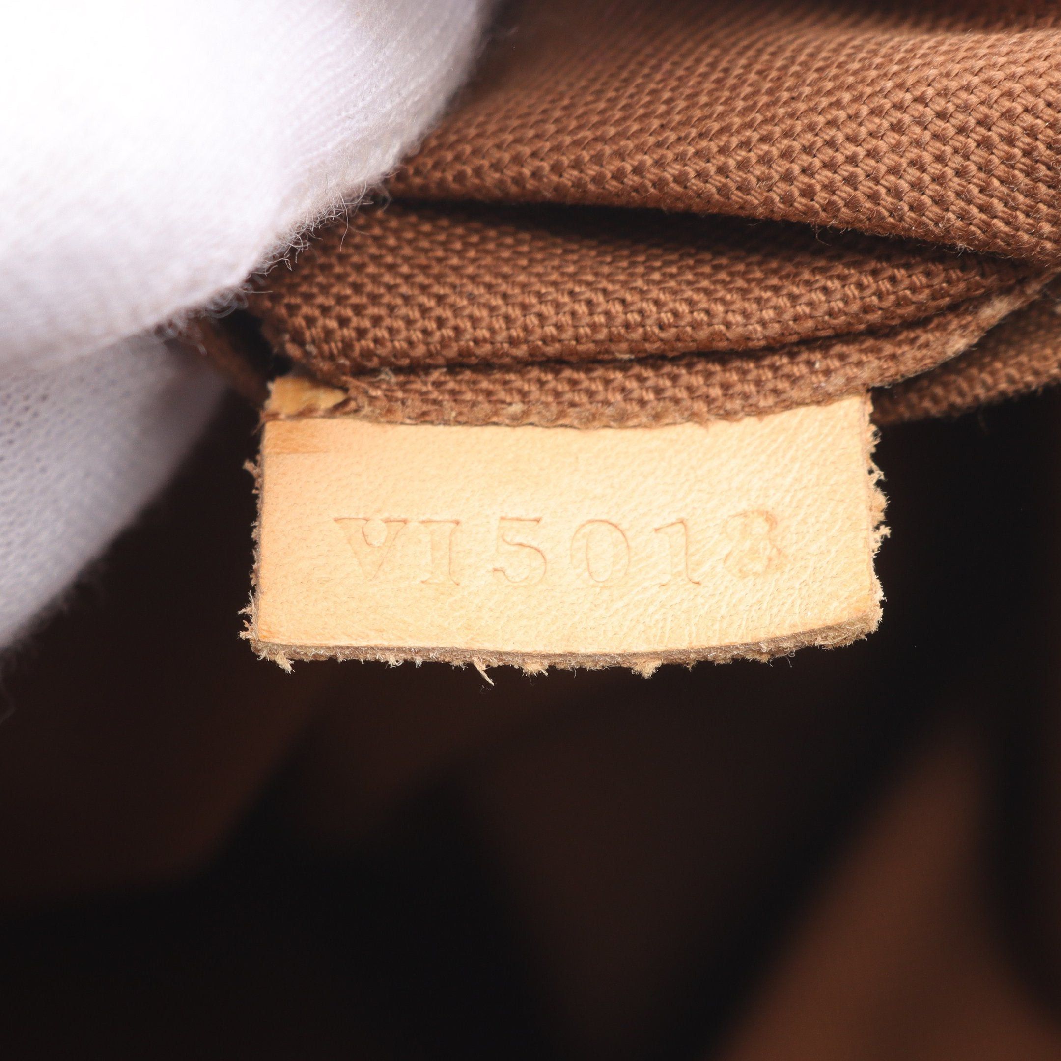 Louis Vuitton Louis Vuitton Odeon Mm Monogram Shoulder Bag Leather Brown Size ONE SIZE - 5 Thumbnail