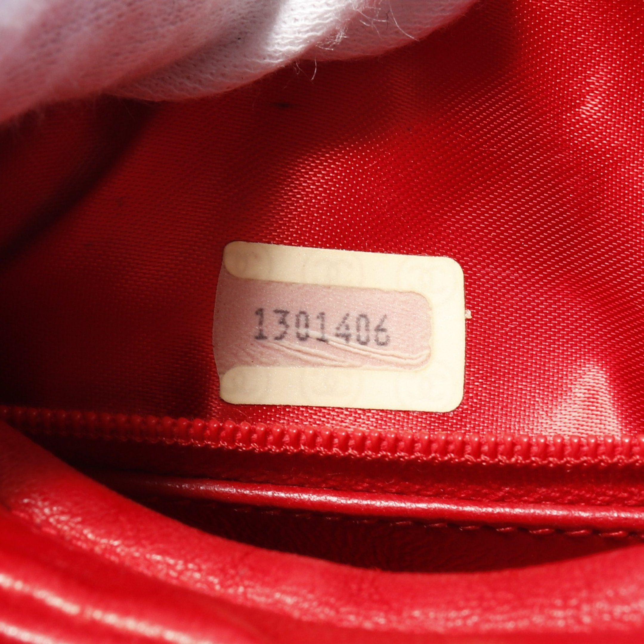 Chanel Chanel Matelasse Chain Shoulder Bag Lambskin Red Gold Hardware Tassel Size ONE SIZE - 5 Thumbnail