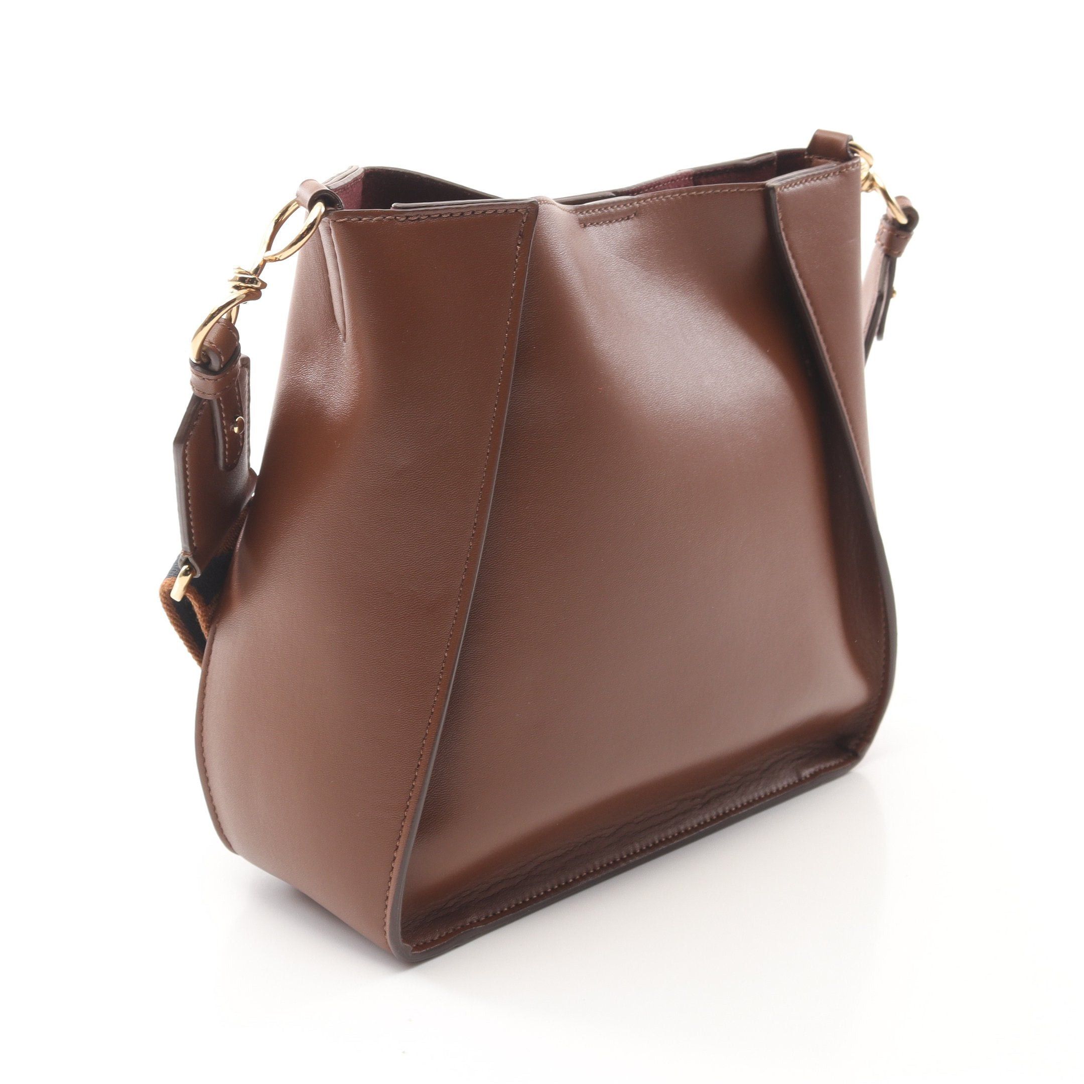 Stella McCartney Stella Mccartney Stella Logo Crossbody Shoulder Bag Fake Leather Brown Size ONE SIZE - 2 Thumbnail