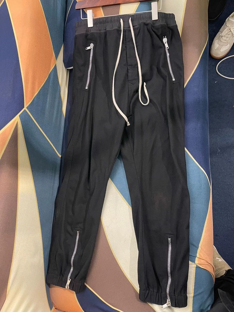 Rick Owens Rick Owens Four-Zip Bullet Pants for Sale Size US 31 - 2 Thumbnail