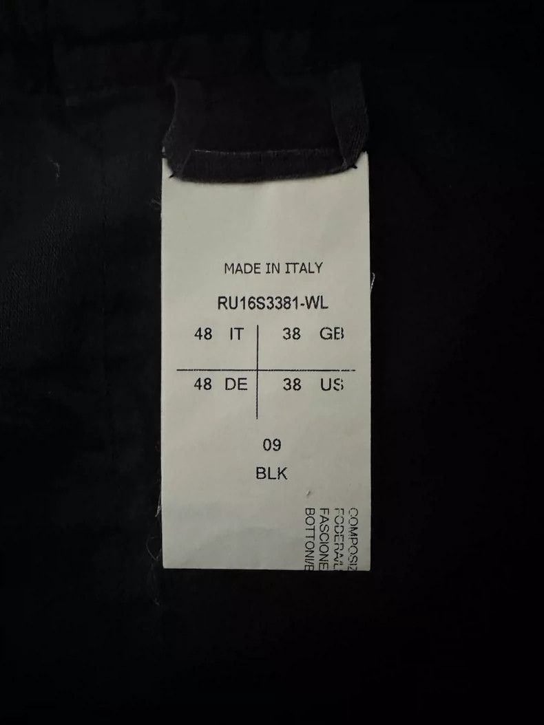 Rick Owens Rick Owens Cropped Pants Lightweight Black Cool Size US 31 - 3 Thumbnail