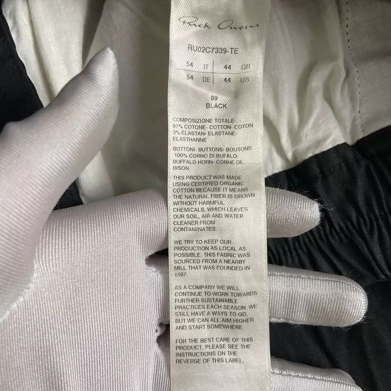 Rick Owens Rick Owens Cargo Wide Leg Pants Black Size US 31 - 4 Thumbnail