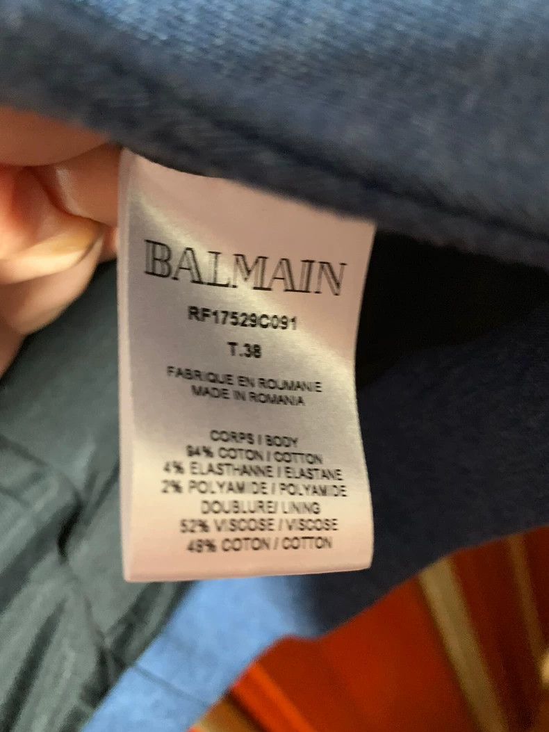 Balmain Balmain Classic Double-Breasted Blazer Jacket Size US M / EU 48-50 / 2 - 5 Thumbnail