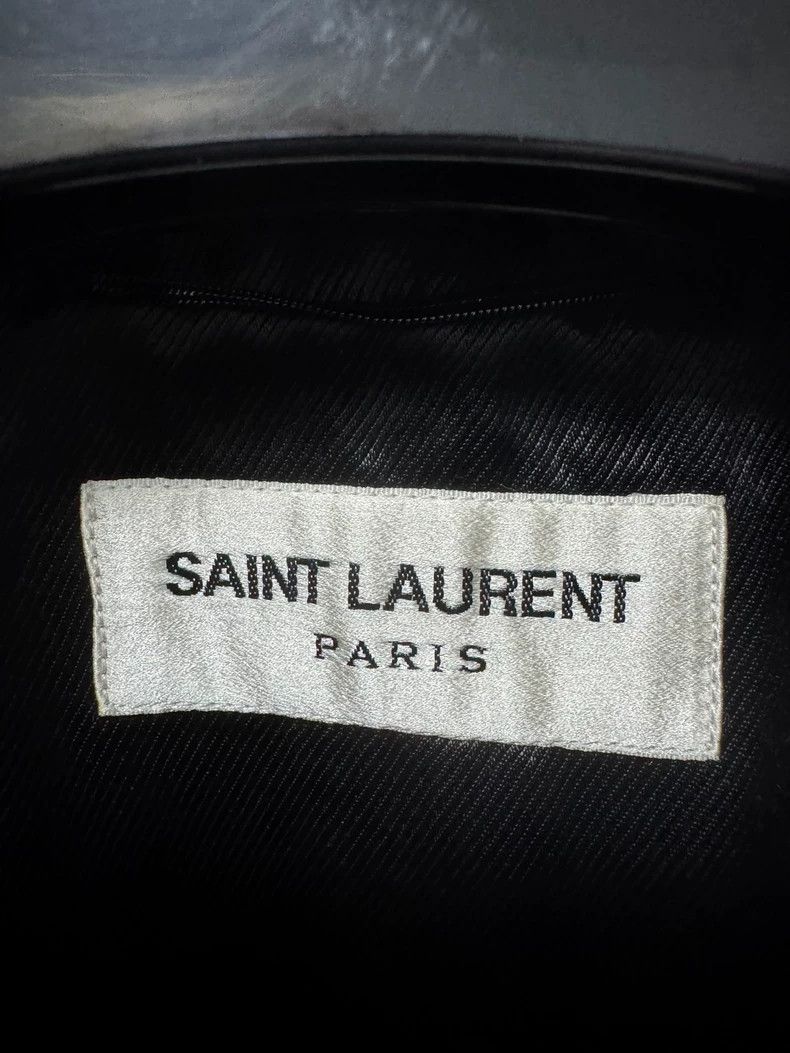 Saint Laurent Paris Saint Laurent Color Block Racing Leather Jacket- DMC Size US L / EU 52-54 / 3 - 6 Thumbnail