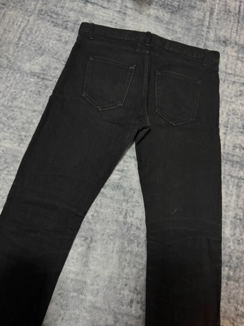Saint Laurent Paris Saint Laurent Black Ripped Knee Denim Pants- DMC Size US 32 / EU 48 - 4 Thumbnail