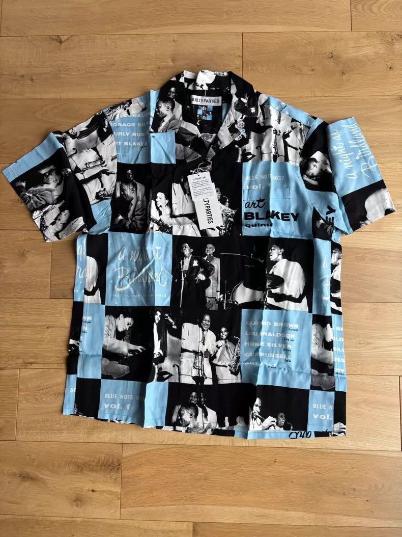 Wacko Maria WACKO MARIA Hawaiian Shirt in Black and White- DMC Size US M / EU 48-50 / 2 - 2 Thumbnail